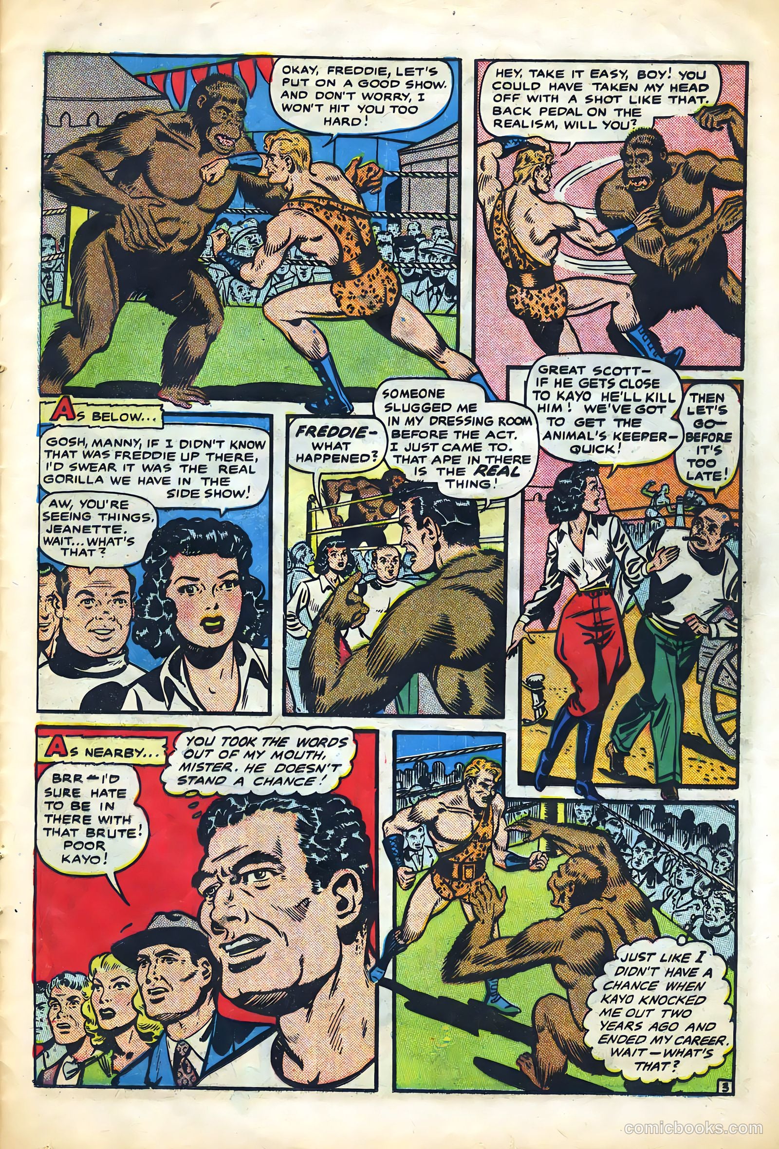 Fight Comics #71 (1950) — page 25 of 36