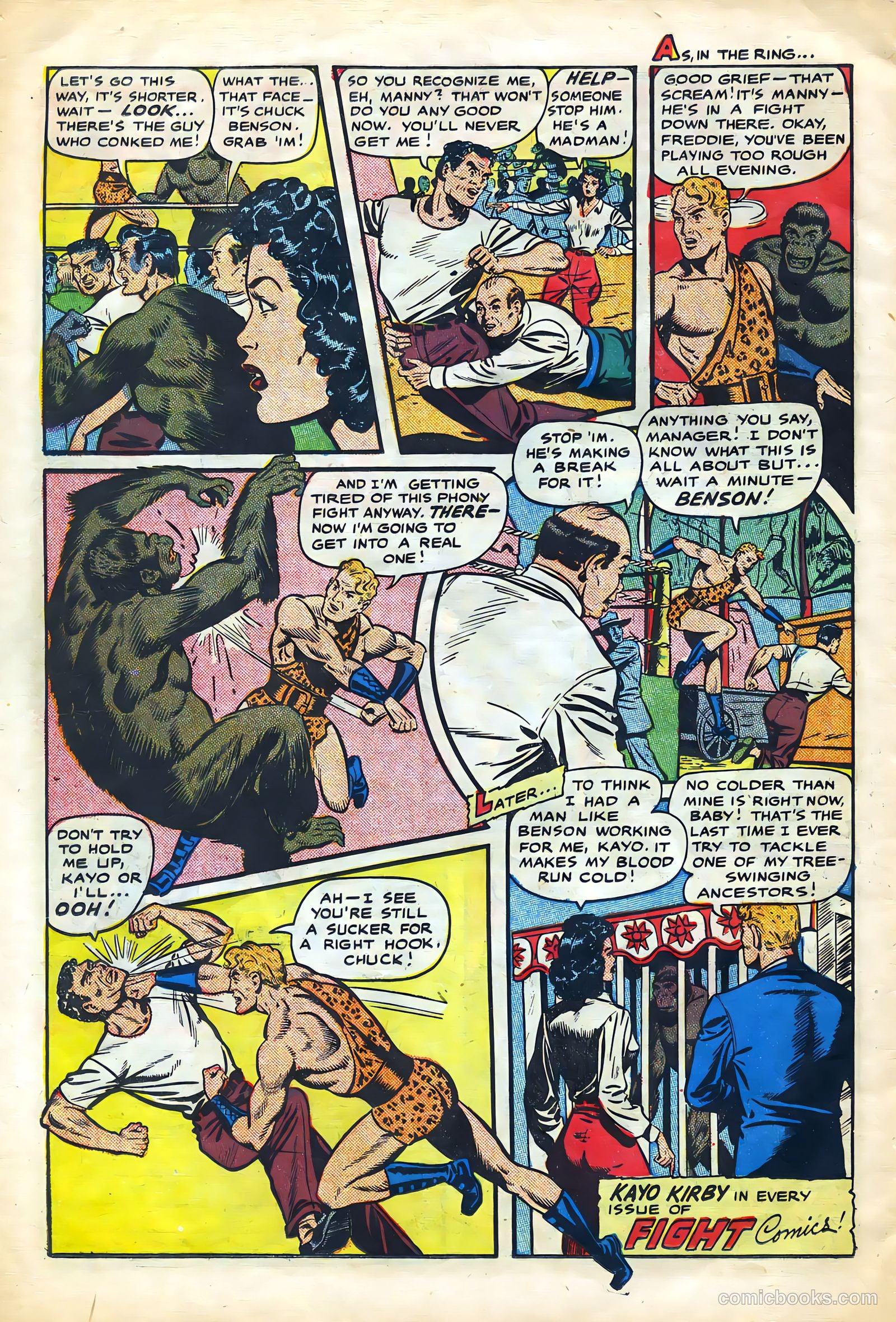 Fight Comics #71 (1950) — page 26 of 36