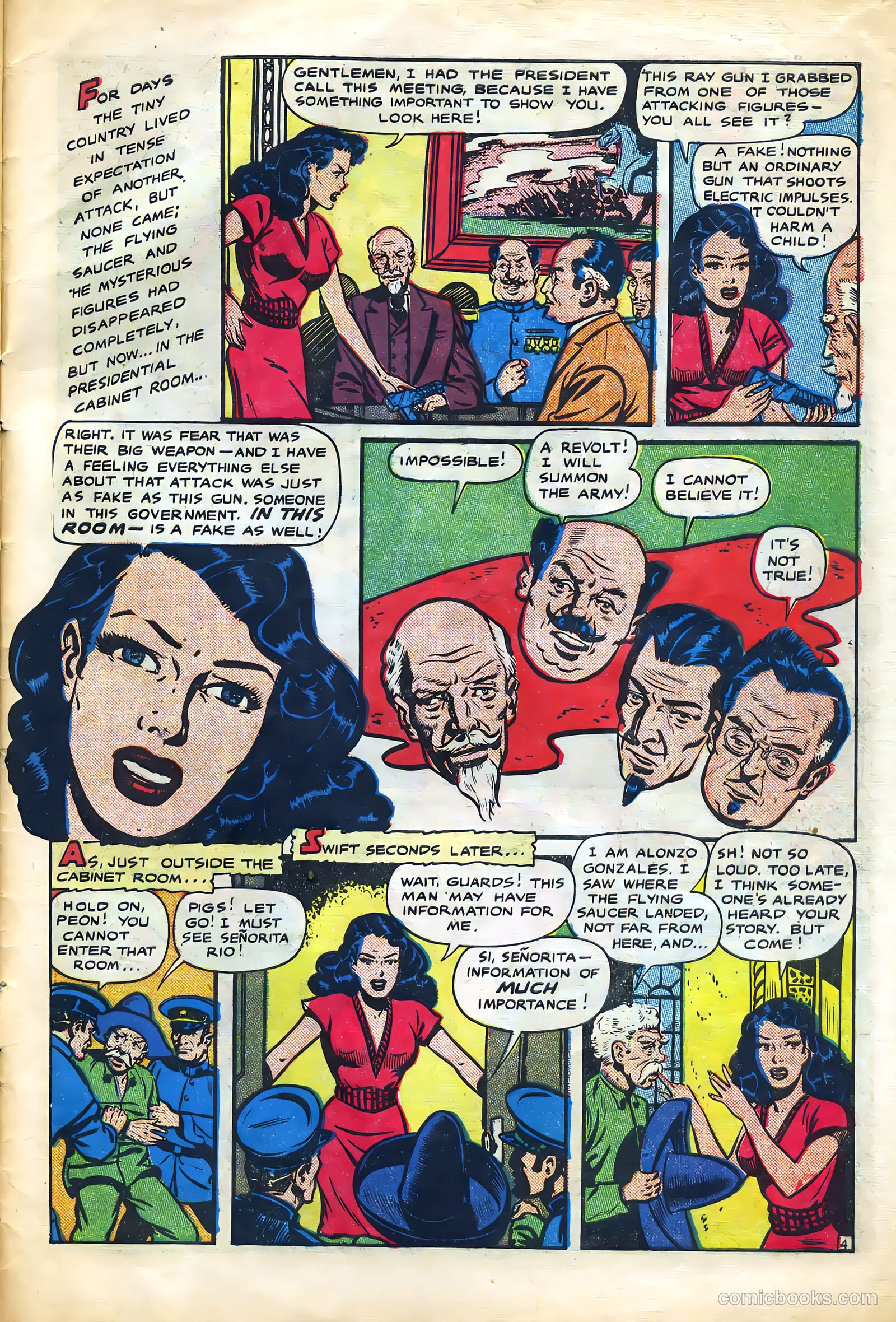 Fight Comics #71 (1950) — page 31 of 36