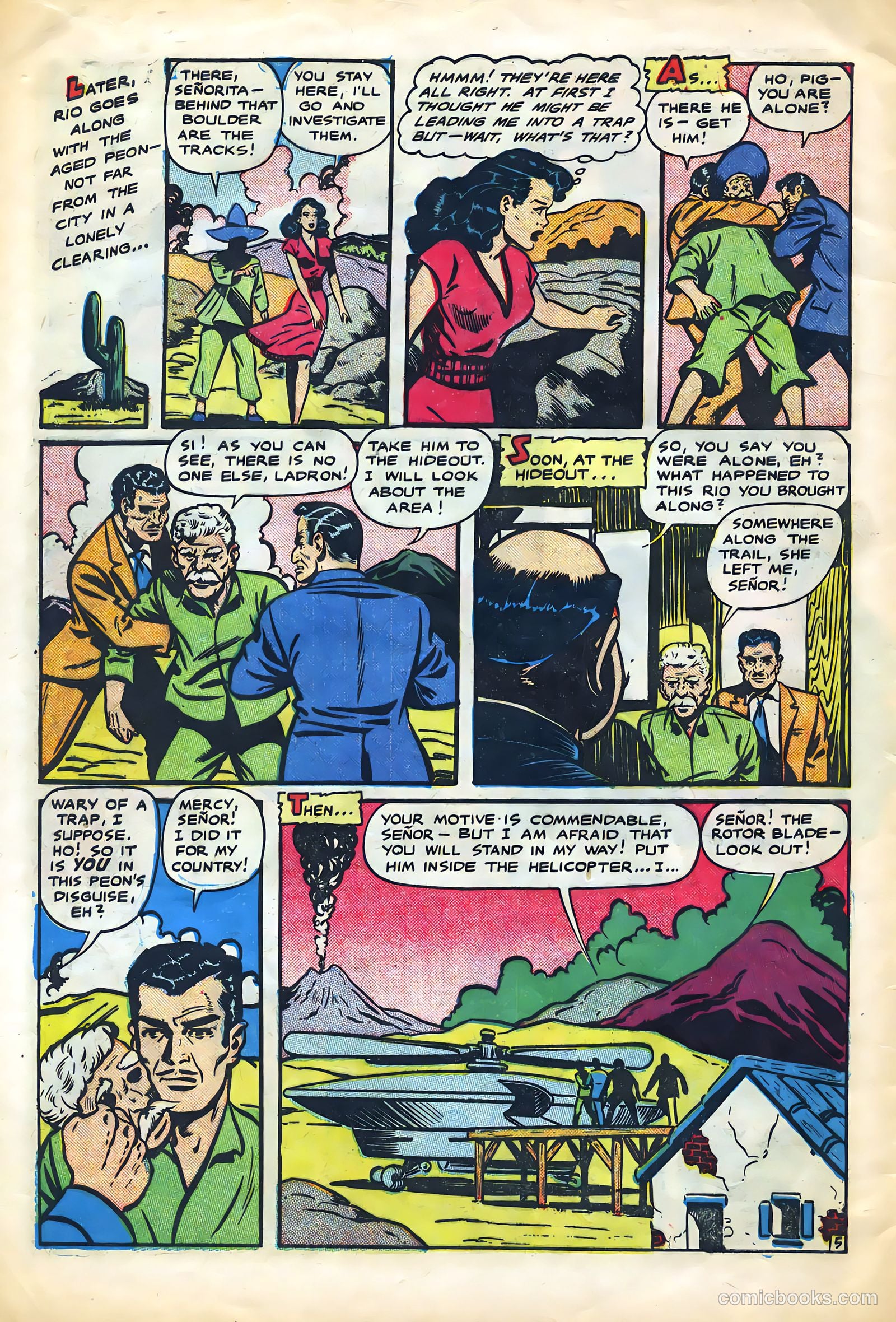 Fight Comics #71 (1950) — page 32 of 36