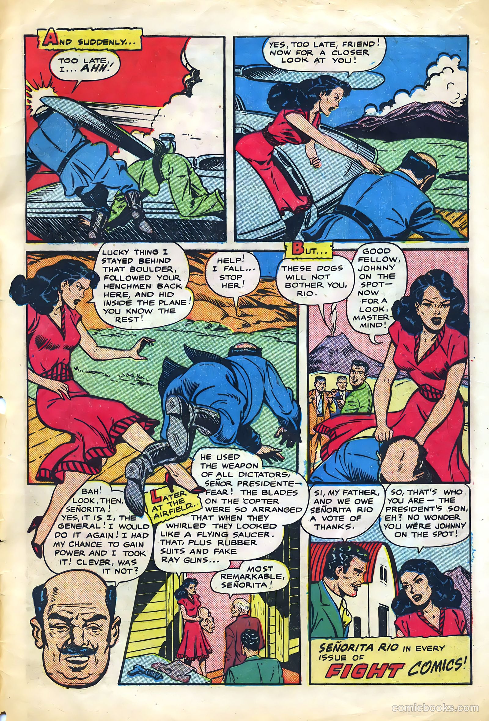 Fight Comics #71 (1950) — page 33 of 36