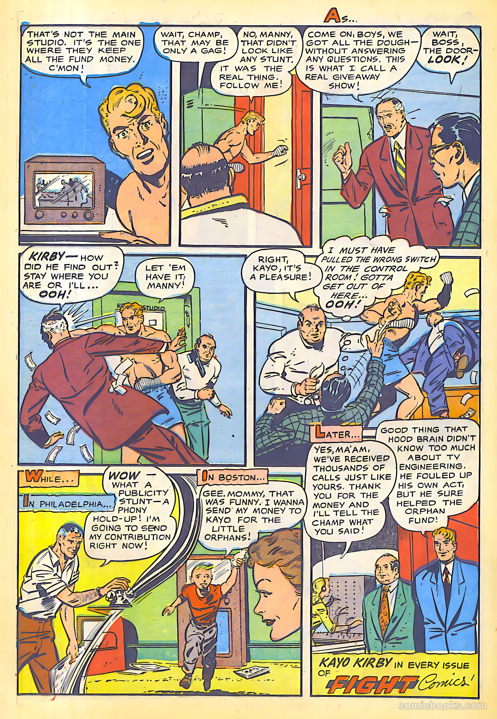 Fight Comics #72 (1951) — page 20 of 36