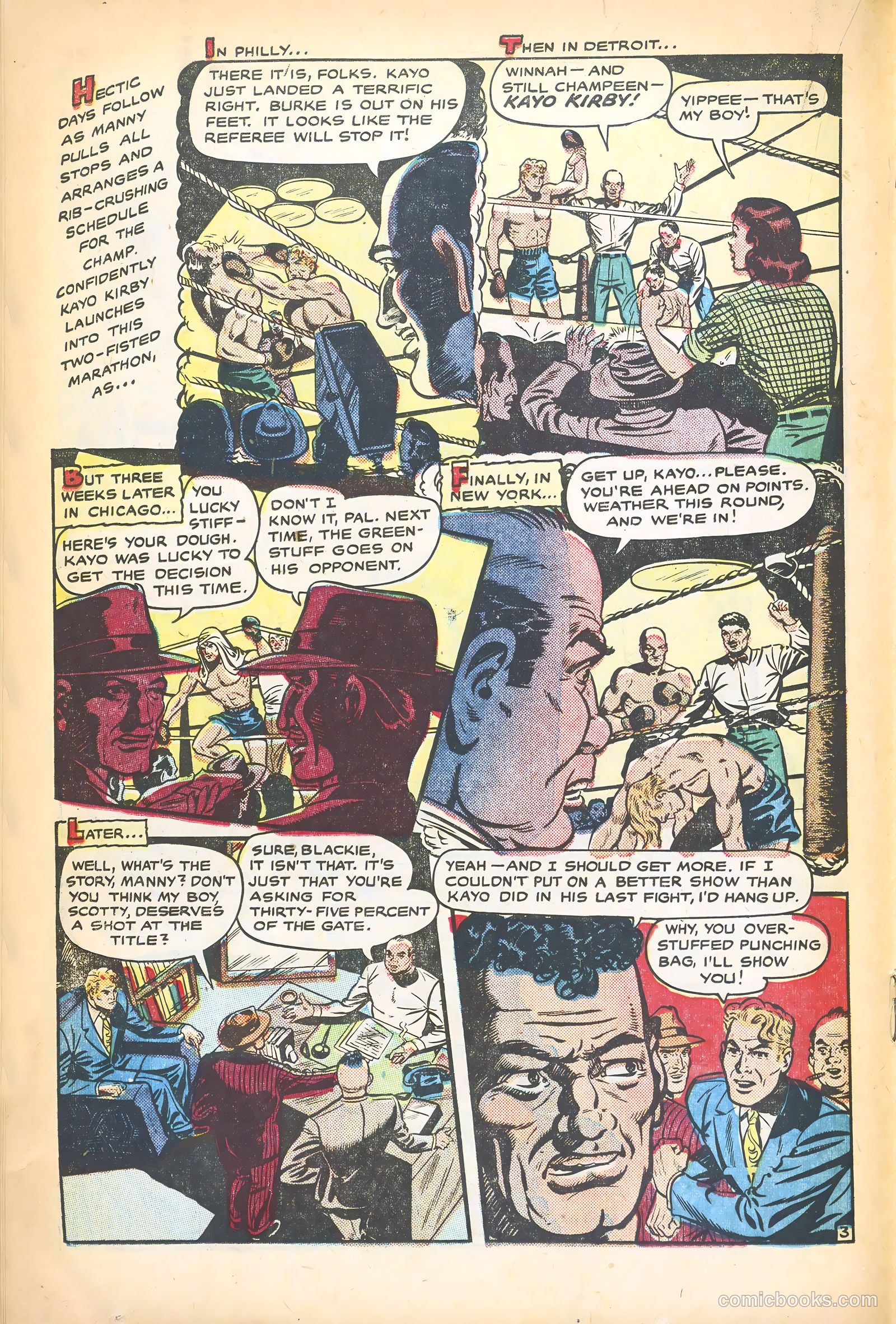 Fight Comics #74 (1951) — page 19 of 37