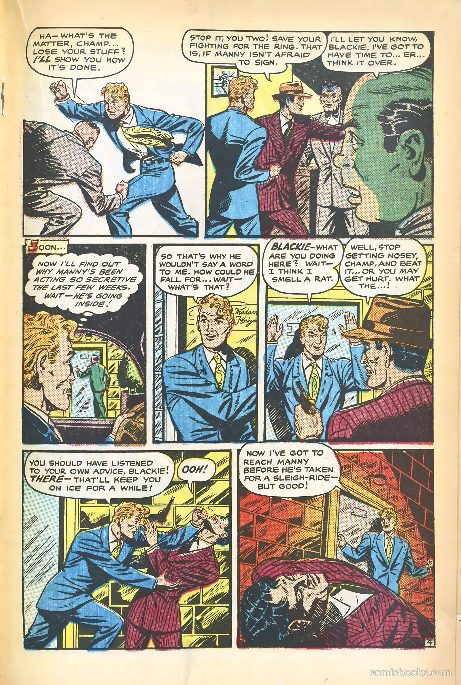 Fight Comics #74 (1951) — page 20 of 37