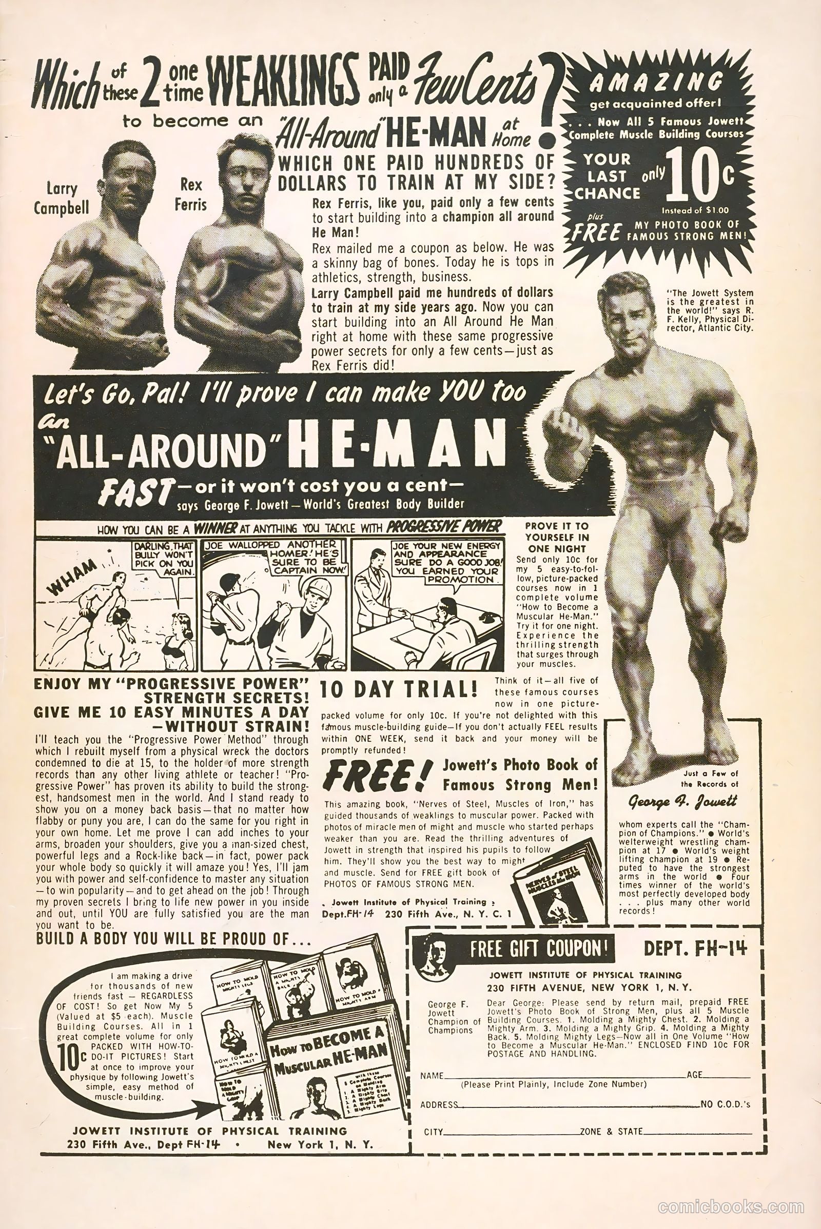 Fight Comics #74 (1951) — page 36 of 37