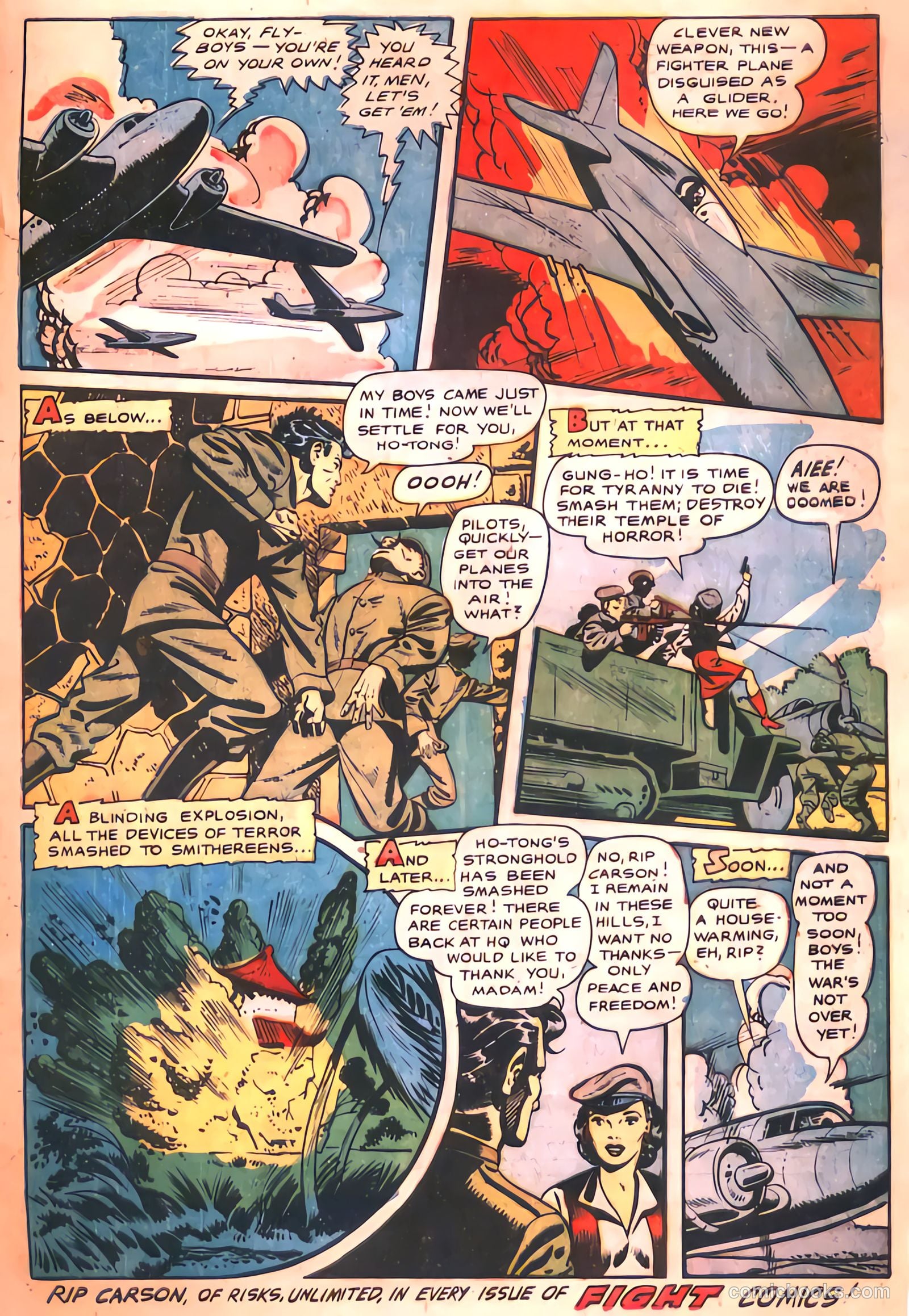 Fight Comics #75 (1951) — page 33 of 36