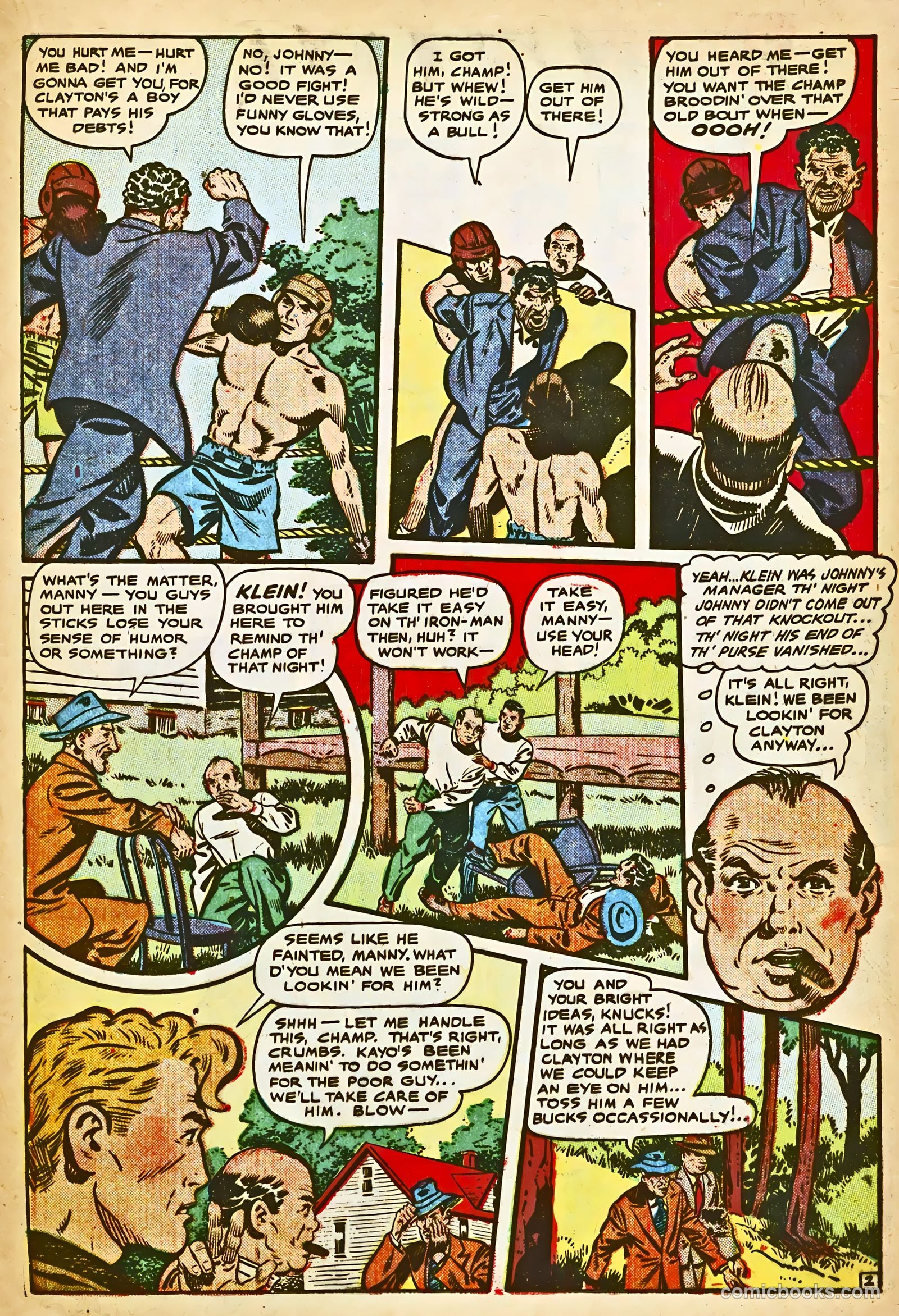 Fight Comics #76 (1951) — page 21 of 36