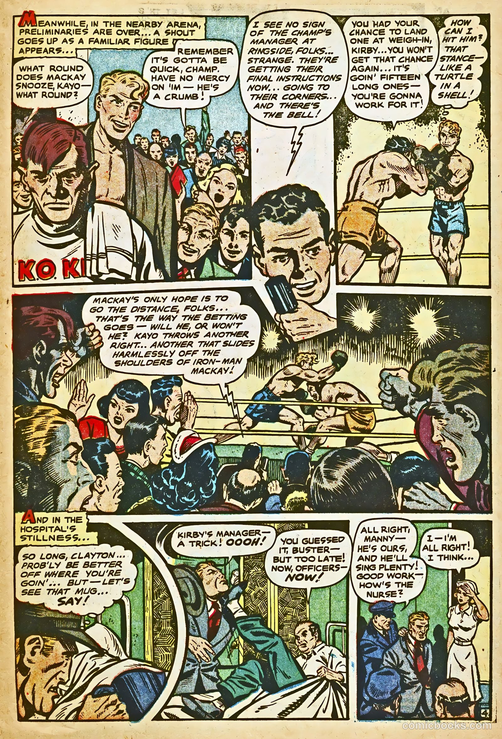 Fight Comics #76 (1951) — page 23 of 36