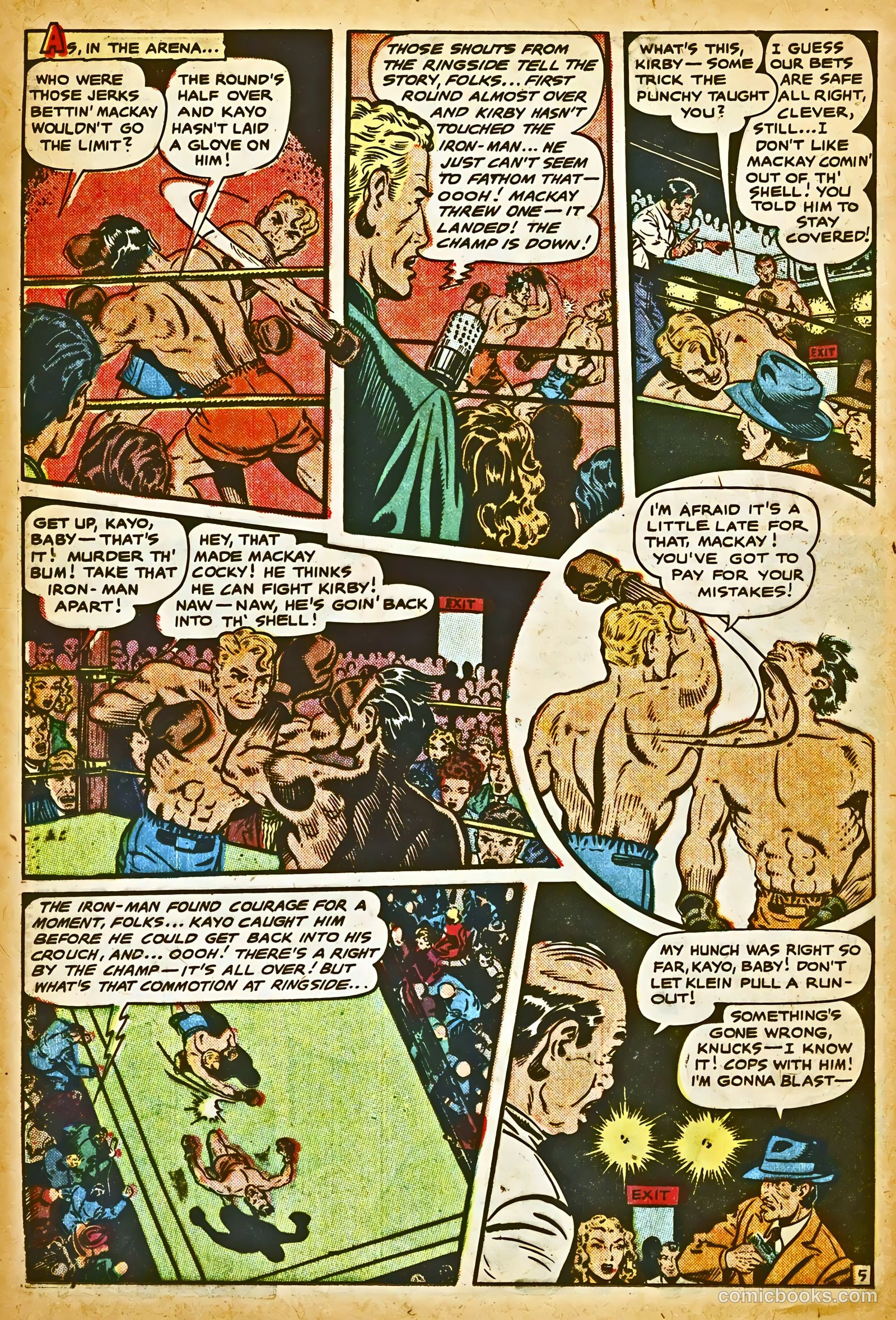 Fight Comics #76 (1951) — page 24 of 36