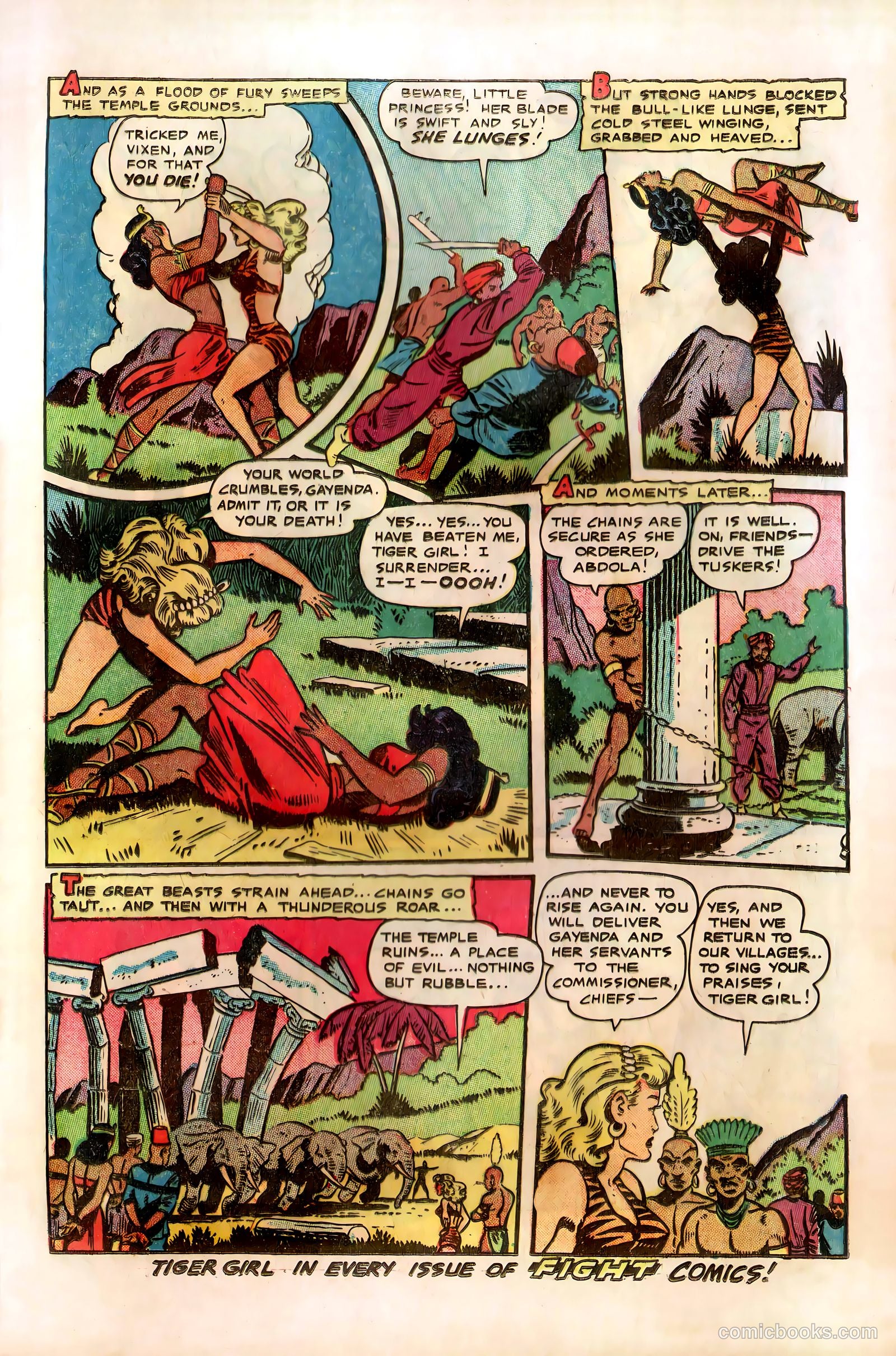 Fight Comics #77 (1951) — page 14 of 37