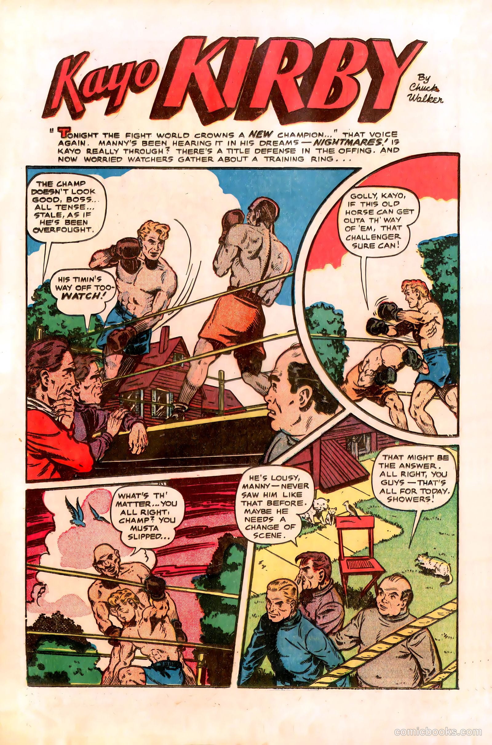 Fight Comics #77 (1951) — page 21 of 37