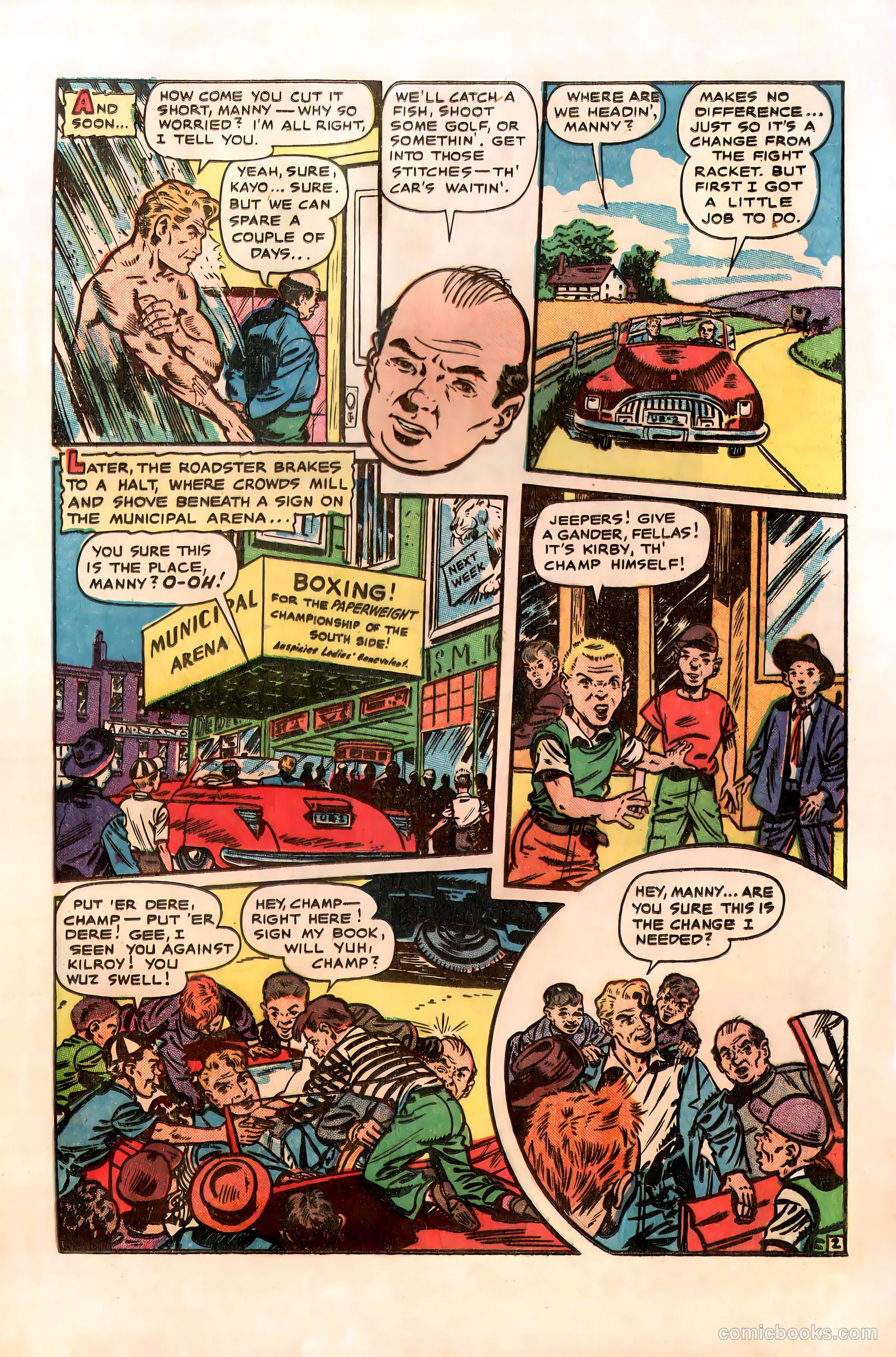 Fight Comics #77 (1951) — page 22 of 37