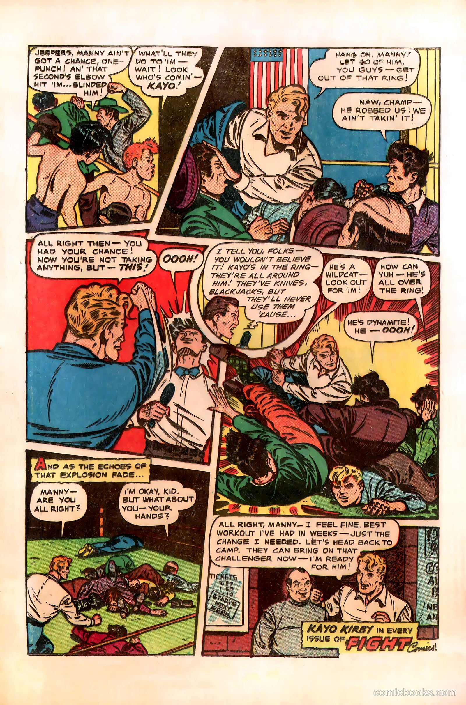 Fight Comics #77 (1951) — page 25 of 37