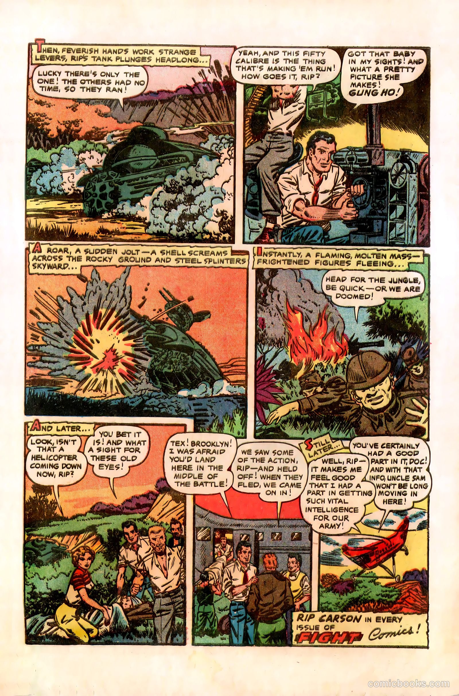 Fight Comics #77 (1951) — page 34 of 37
