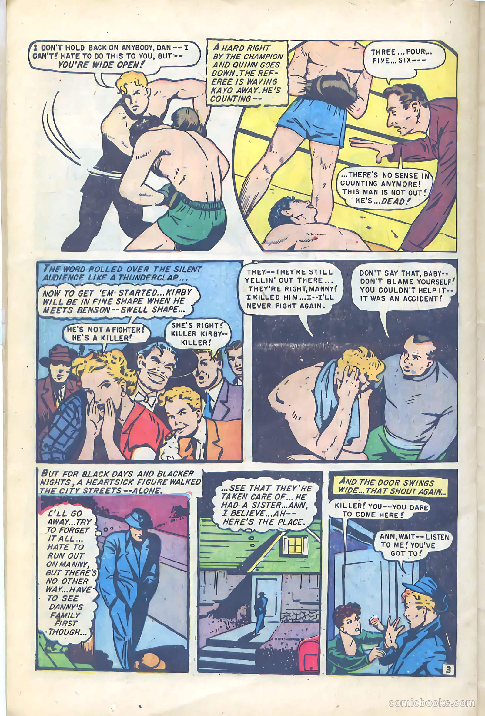 Fight Comics #78 (1952) — page 22 of 36