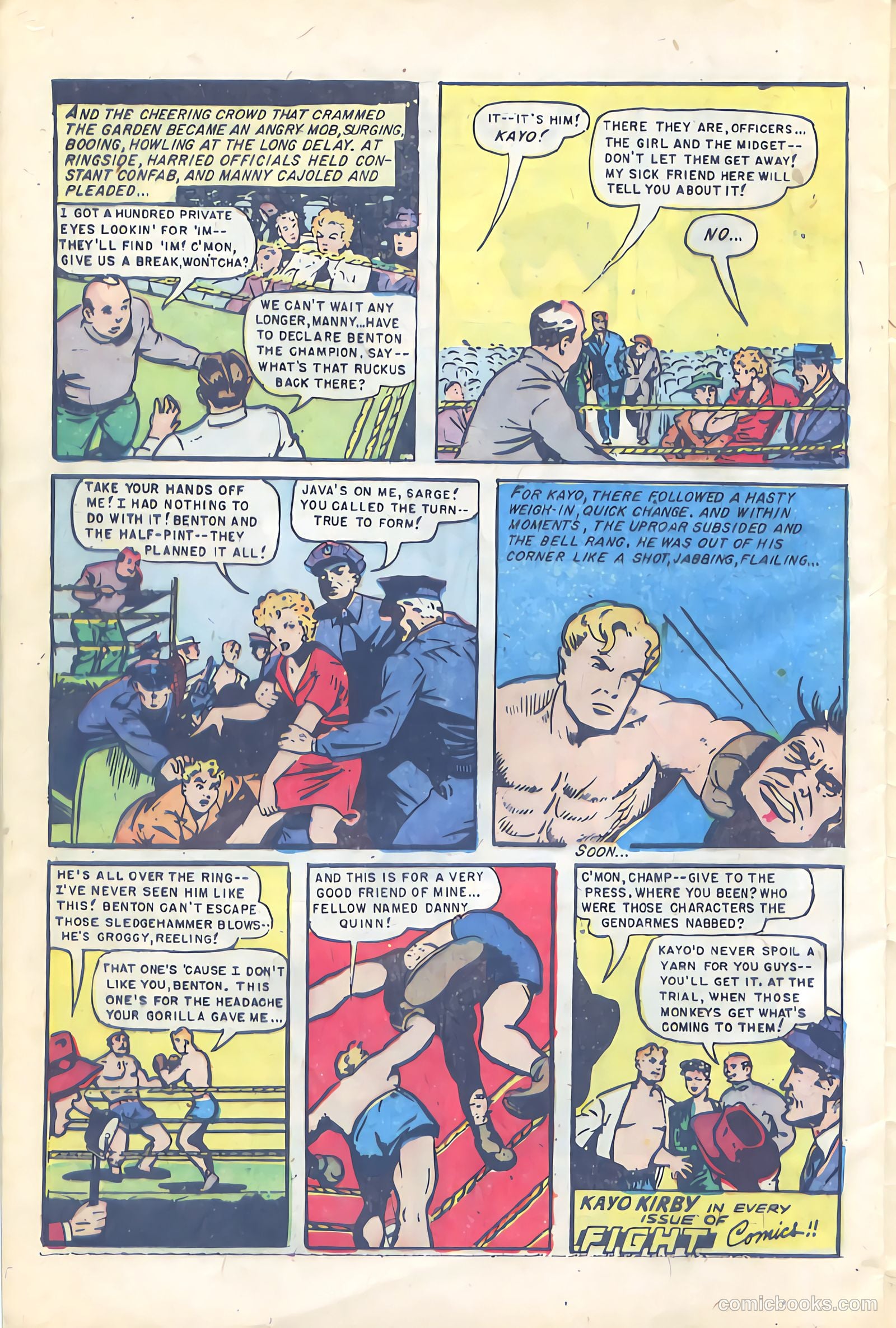 Fight Comics #78 (1952) — page 24 of 36