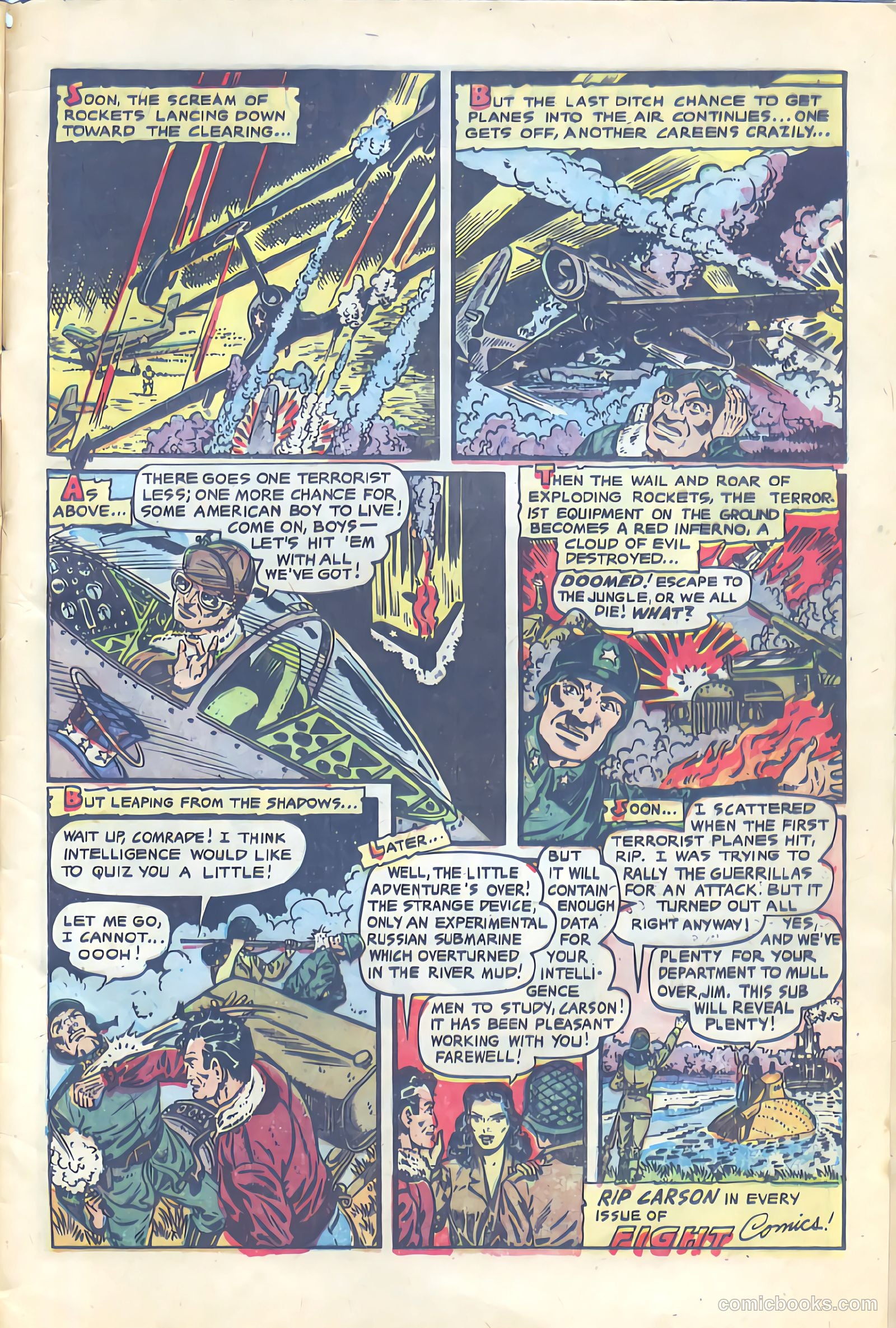 Fight Comics #78 (1952) — page 33 of 36
