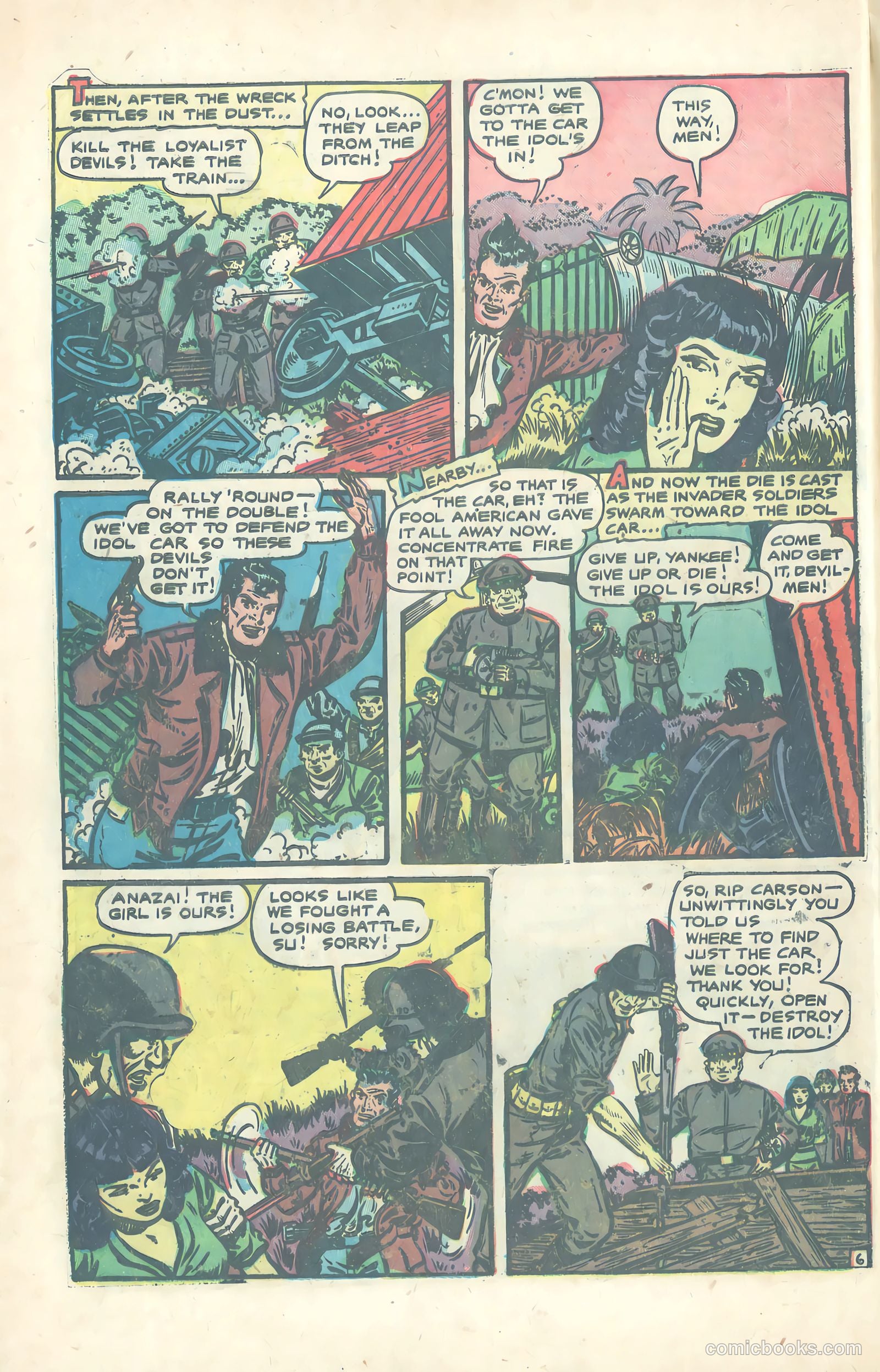 Fight Comics #79 (1952) — page 32 of 36
