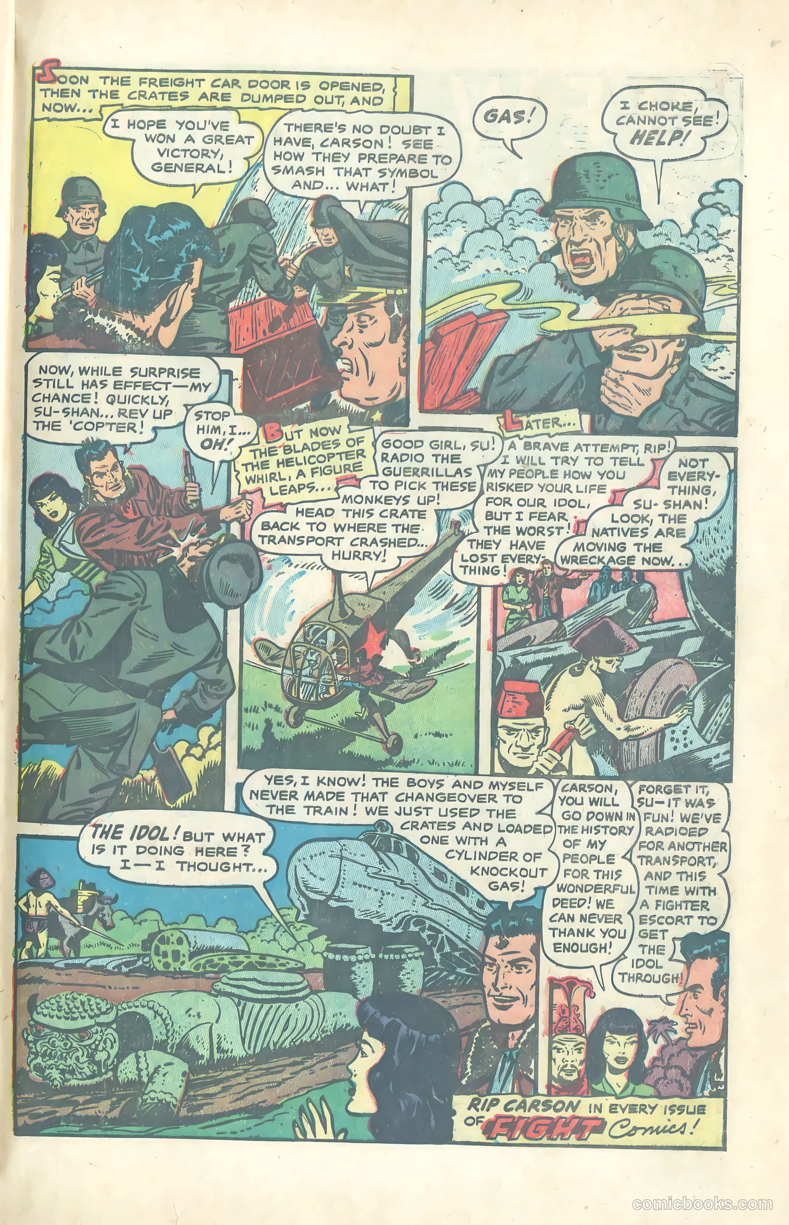 Fight Comics #79 (1952) — page 33 of 36