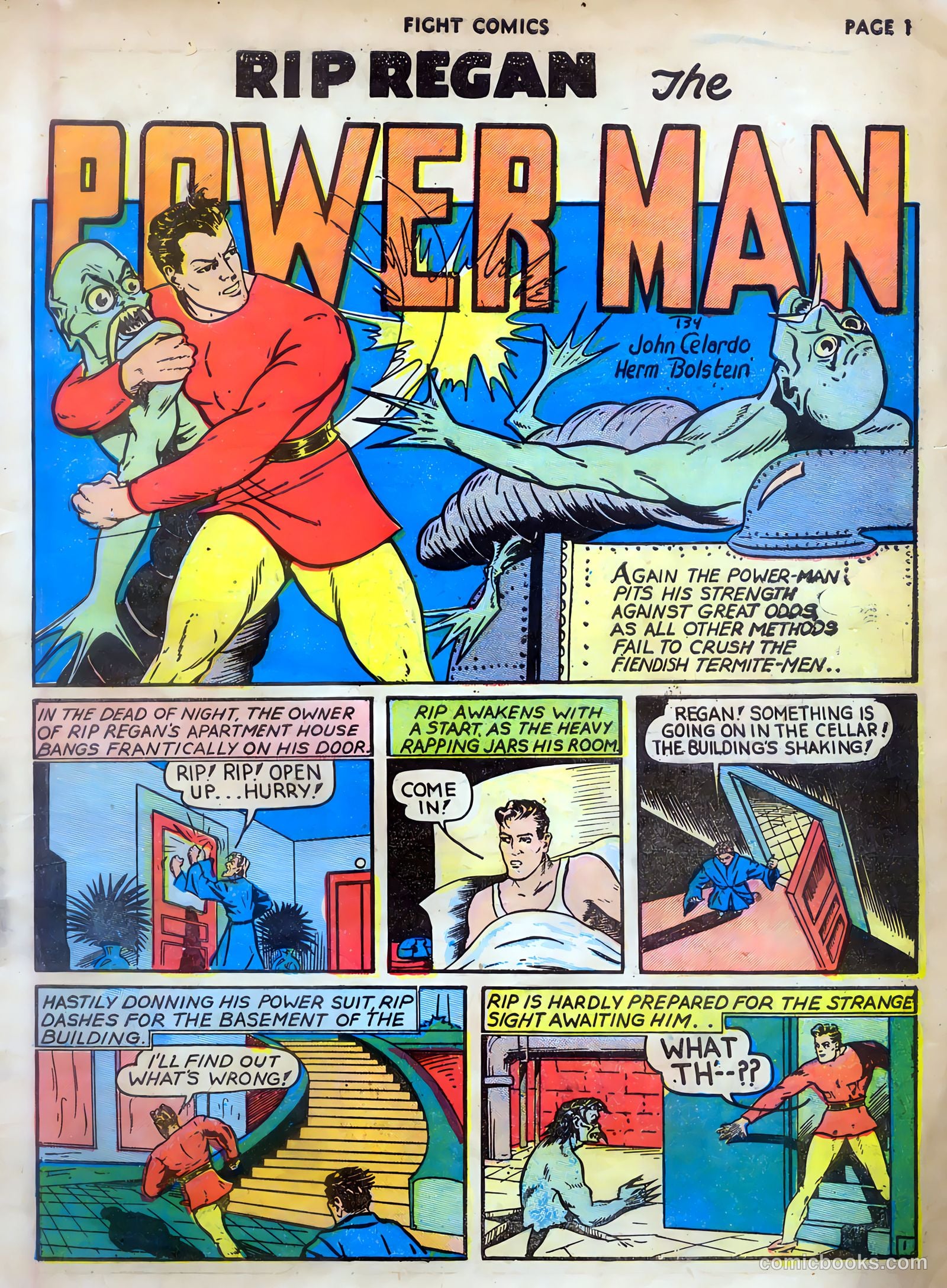 Fight Comics #8 (1940) — page 3 of 68