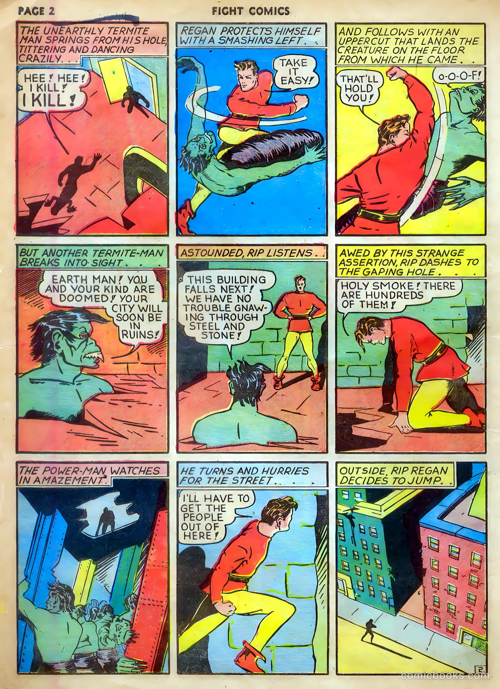 Fight Comics #8 (1940) — page 4 of 68