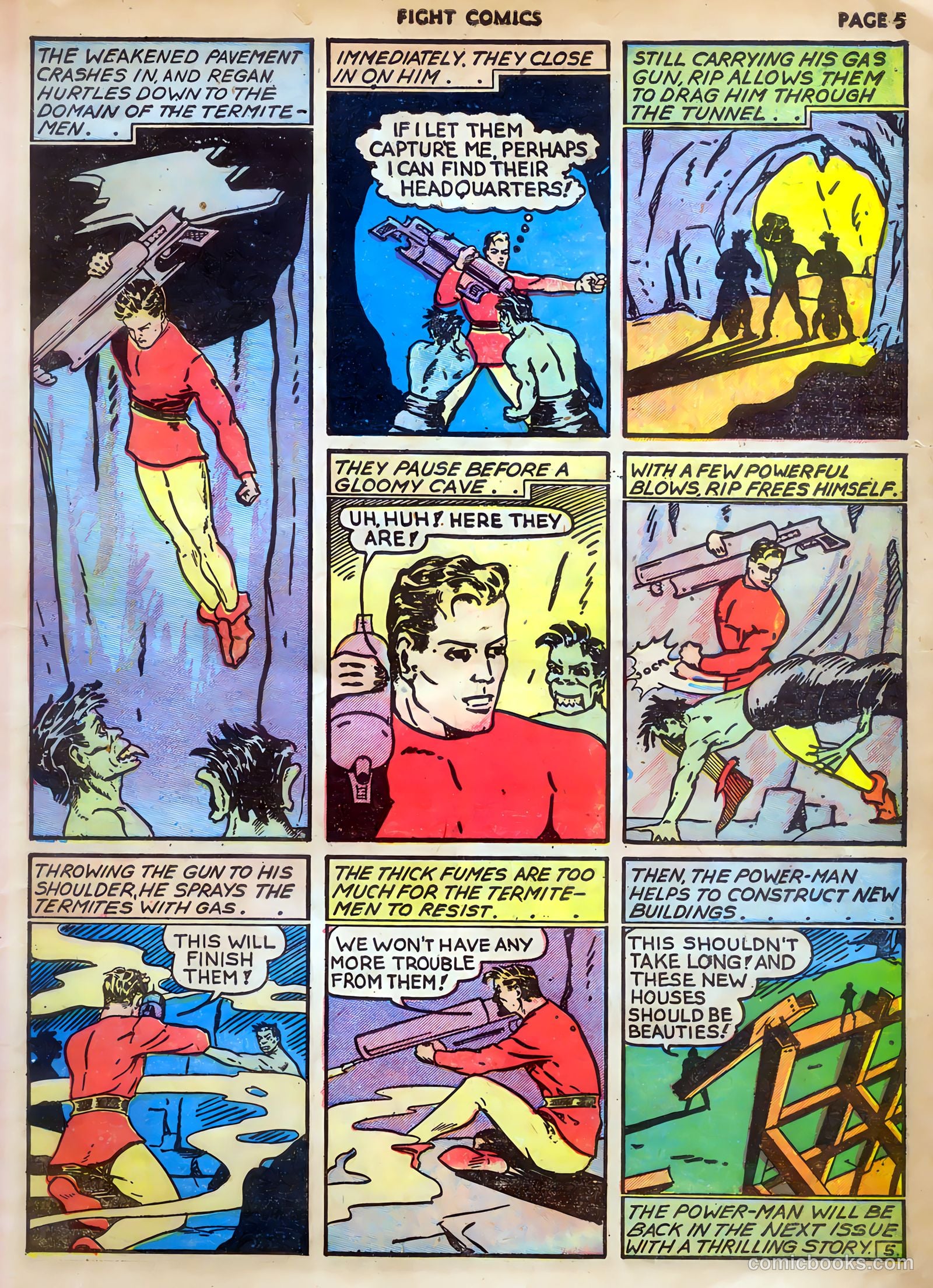 Fight Comics #8 (1940) — page 7 of 68