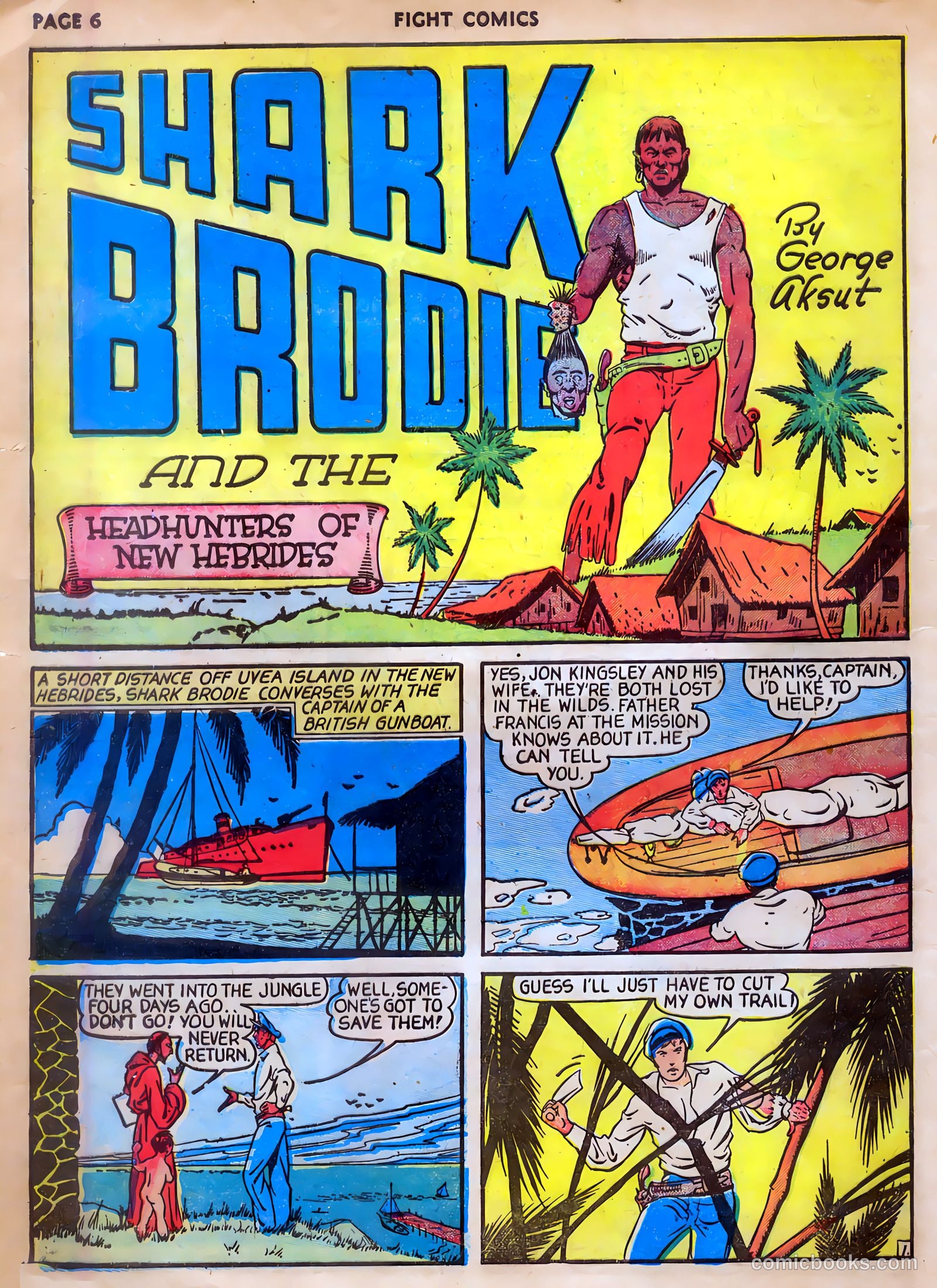 Fight Comics #8 (1940) — page 8 of 68