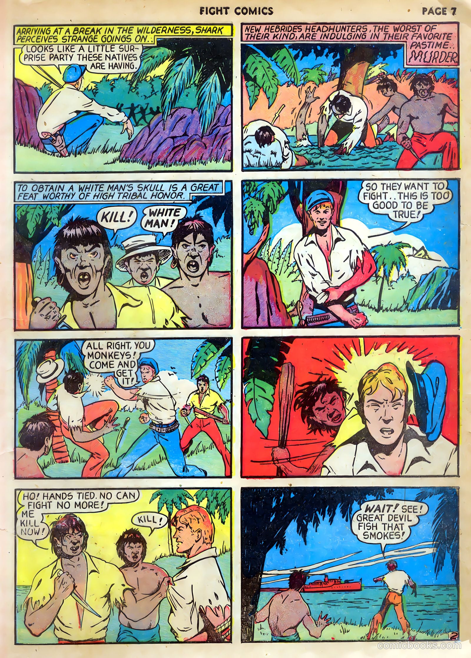 Fight Comics #8 (1940) — page 9 of 68
