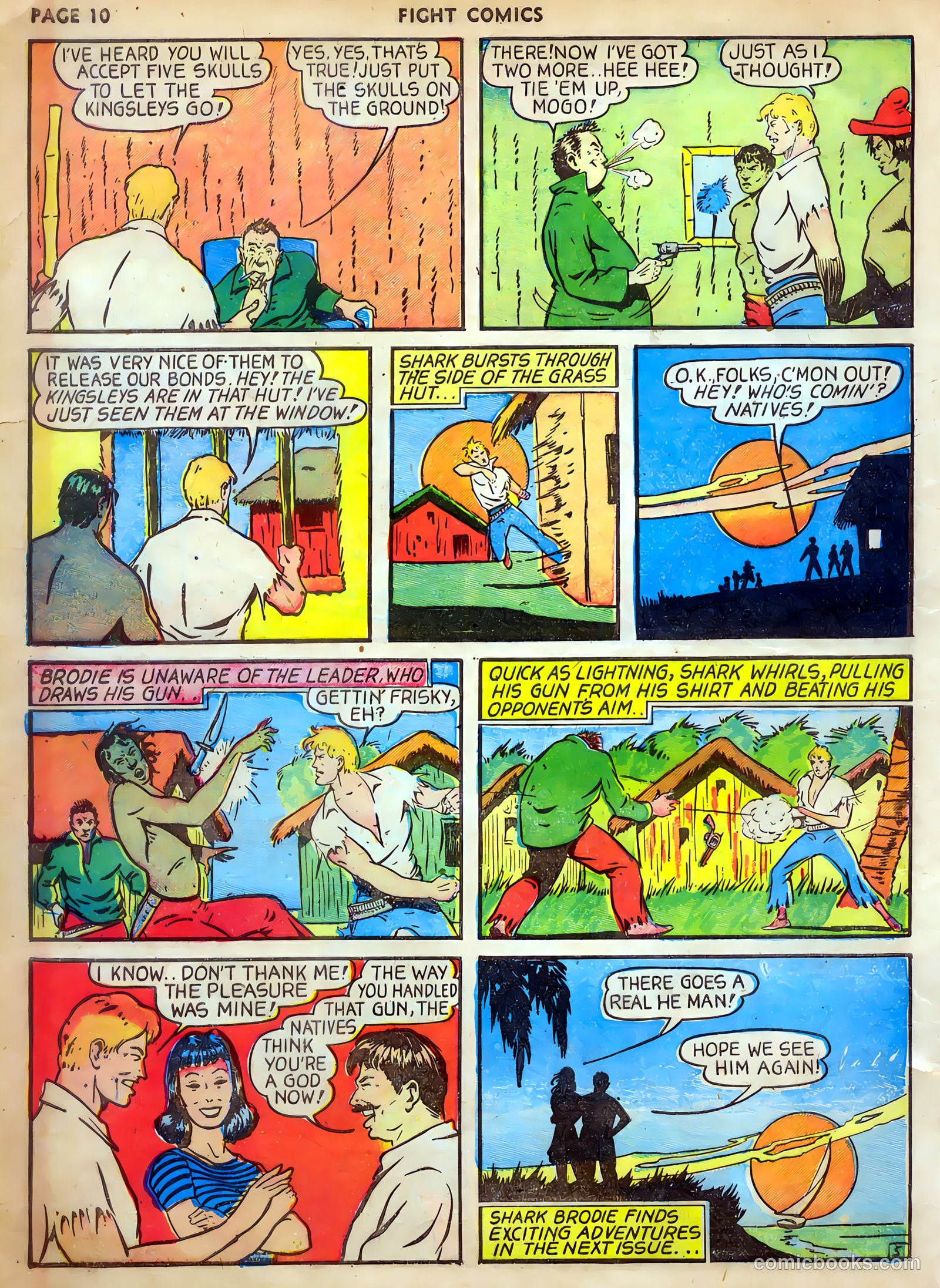 Fight Comics #8 (1940) — page 12 of 68