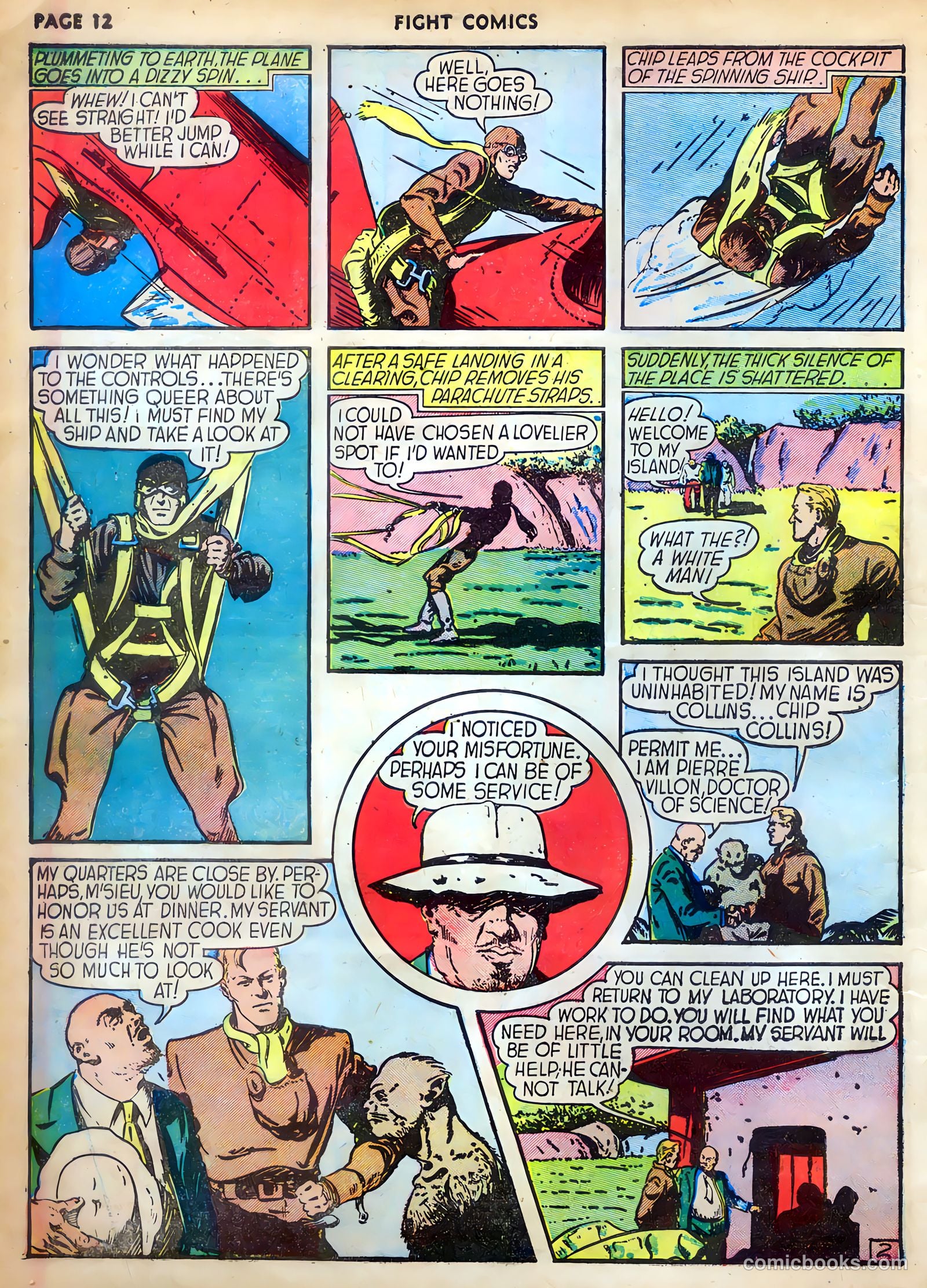 Fight Comics #8 (1940) — page 14 of 68