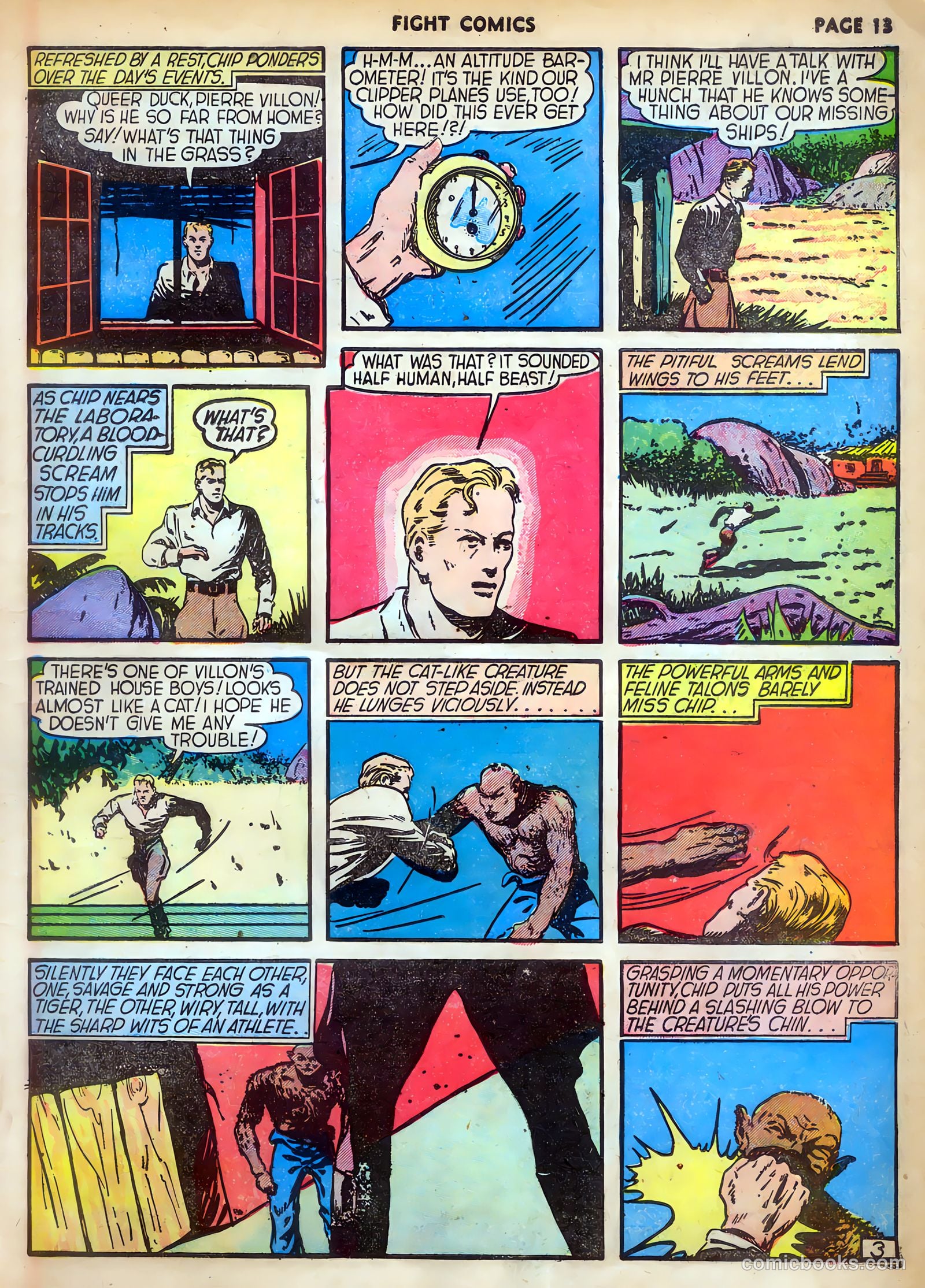 Fight Comics #8 (1940) — page 15 of 68