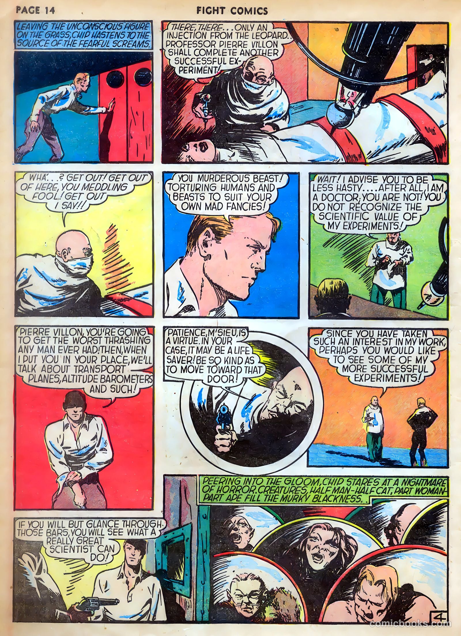 Fight Comics #8 (1940) — page 16 of 68