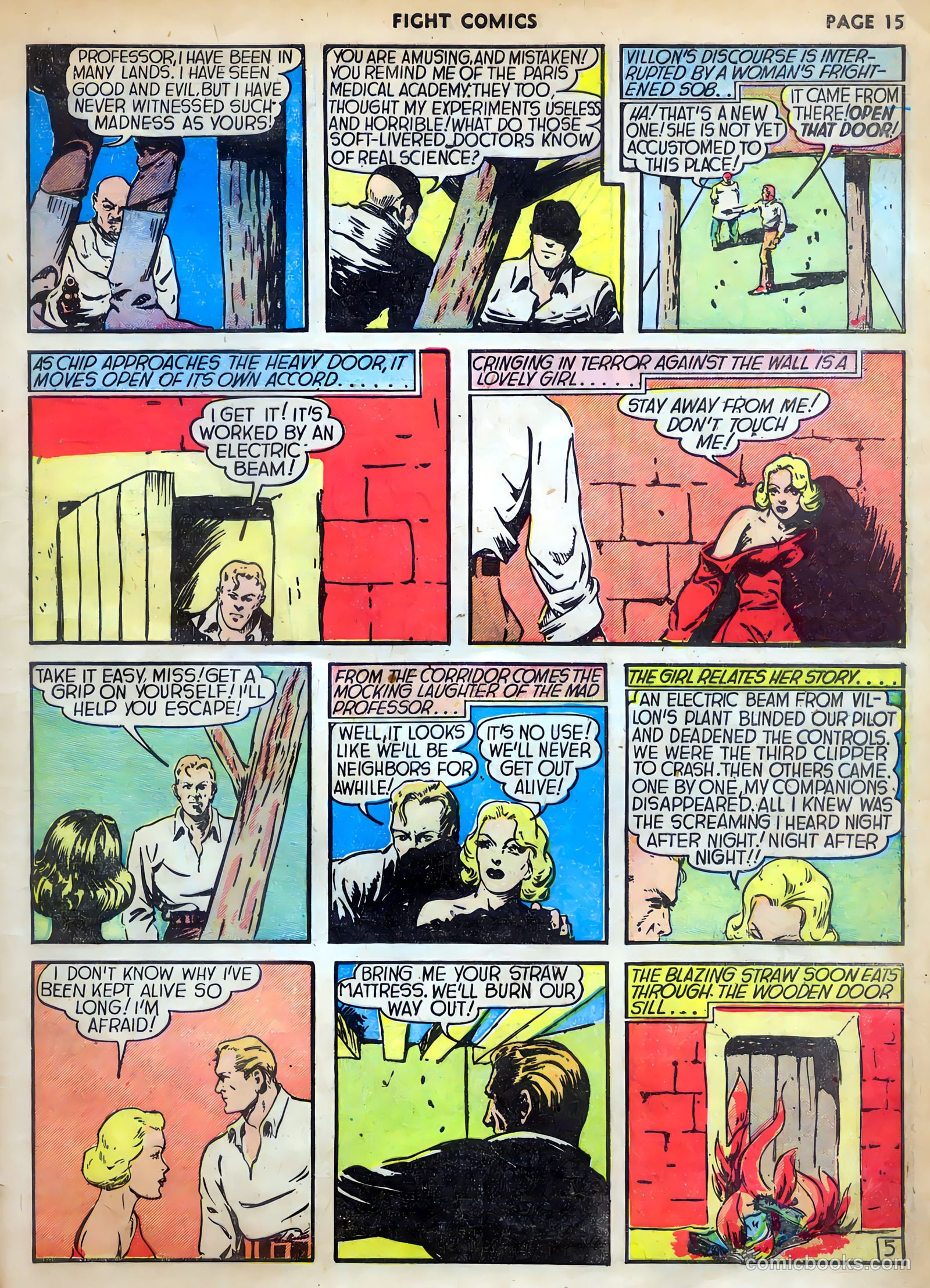 Fight Comics #8 (1940) — page 17 of 68
