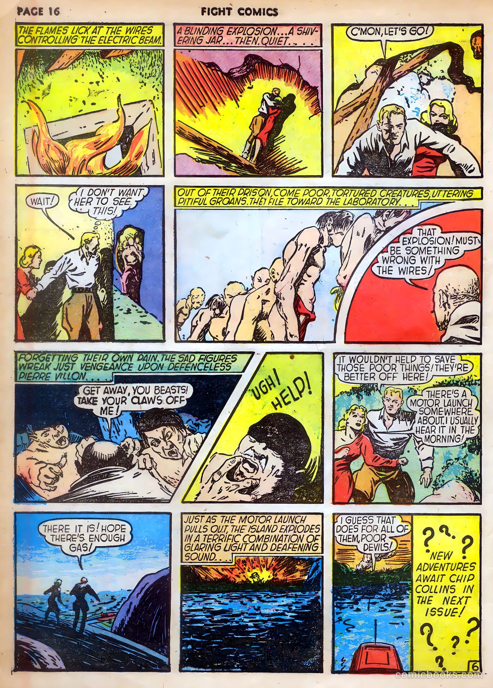Fight Comics #8 (1940) — page 18 of 68