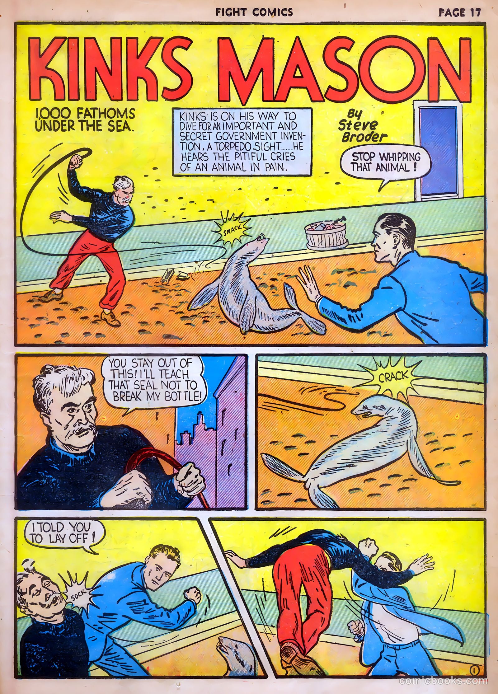 Fight Comics #8 (1940) — page 19 of 68
