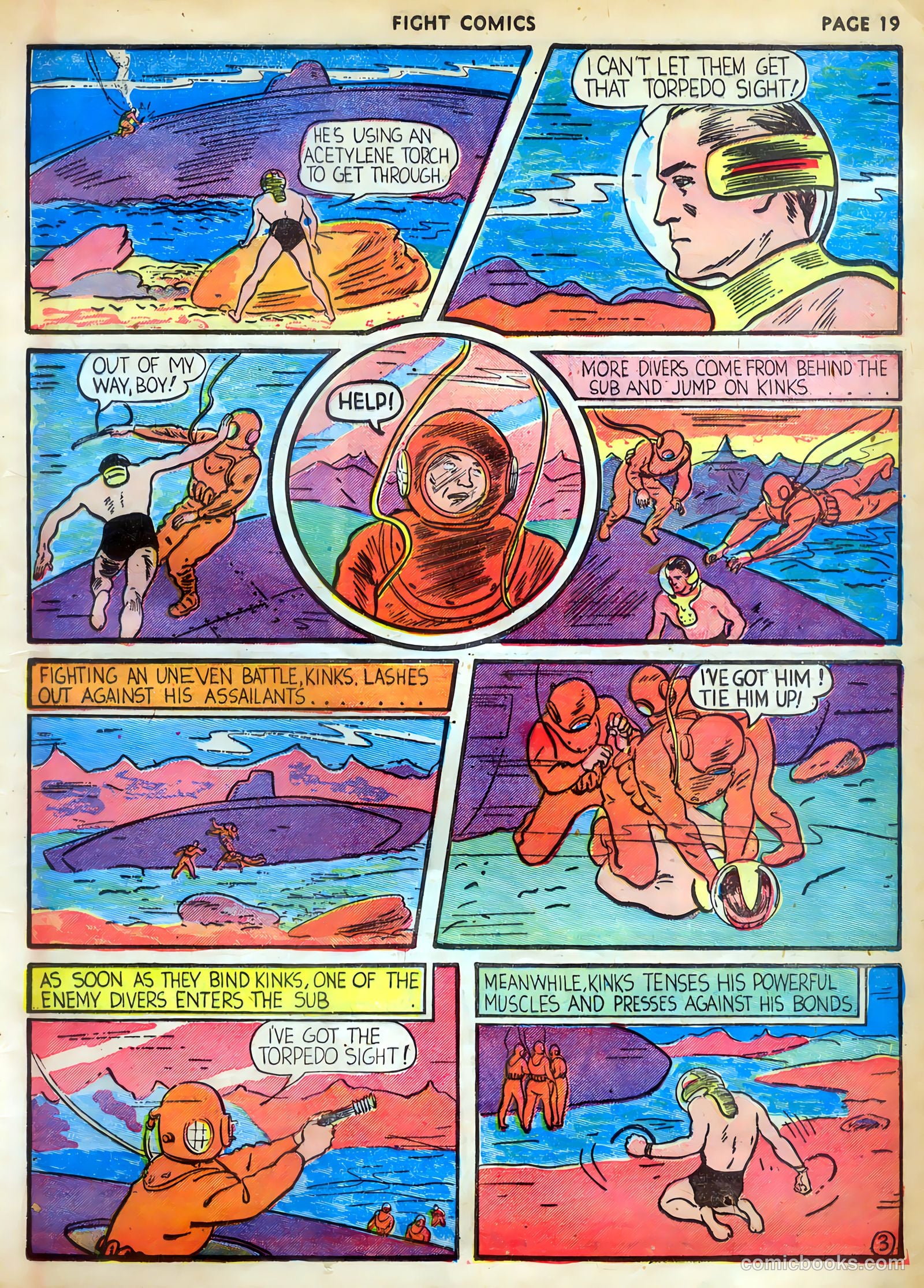 Fight Comics #8 (1940) — page 21 of 68