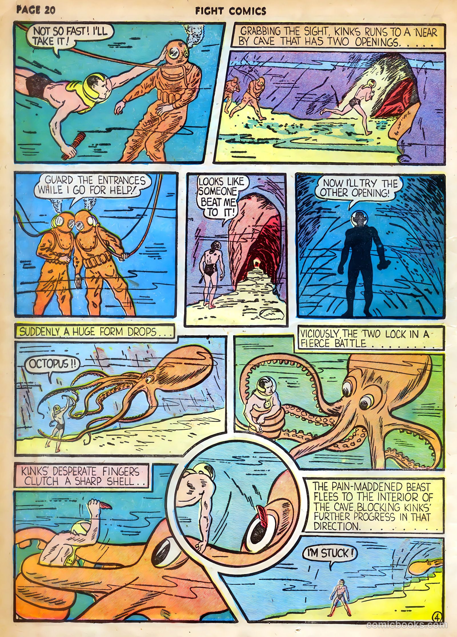 Fight Comics #8 (1940) — page 22 of 68