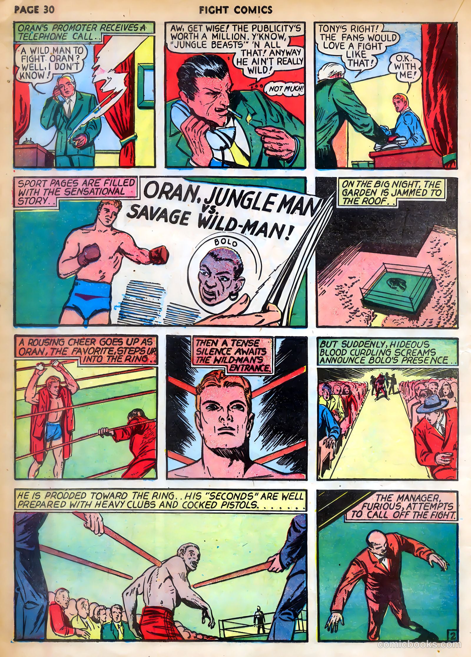 Fight Comics #8 (1940) — page 32 of 68