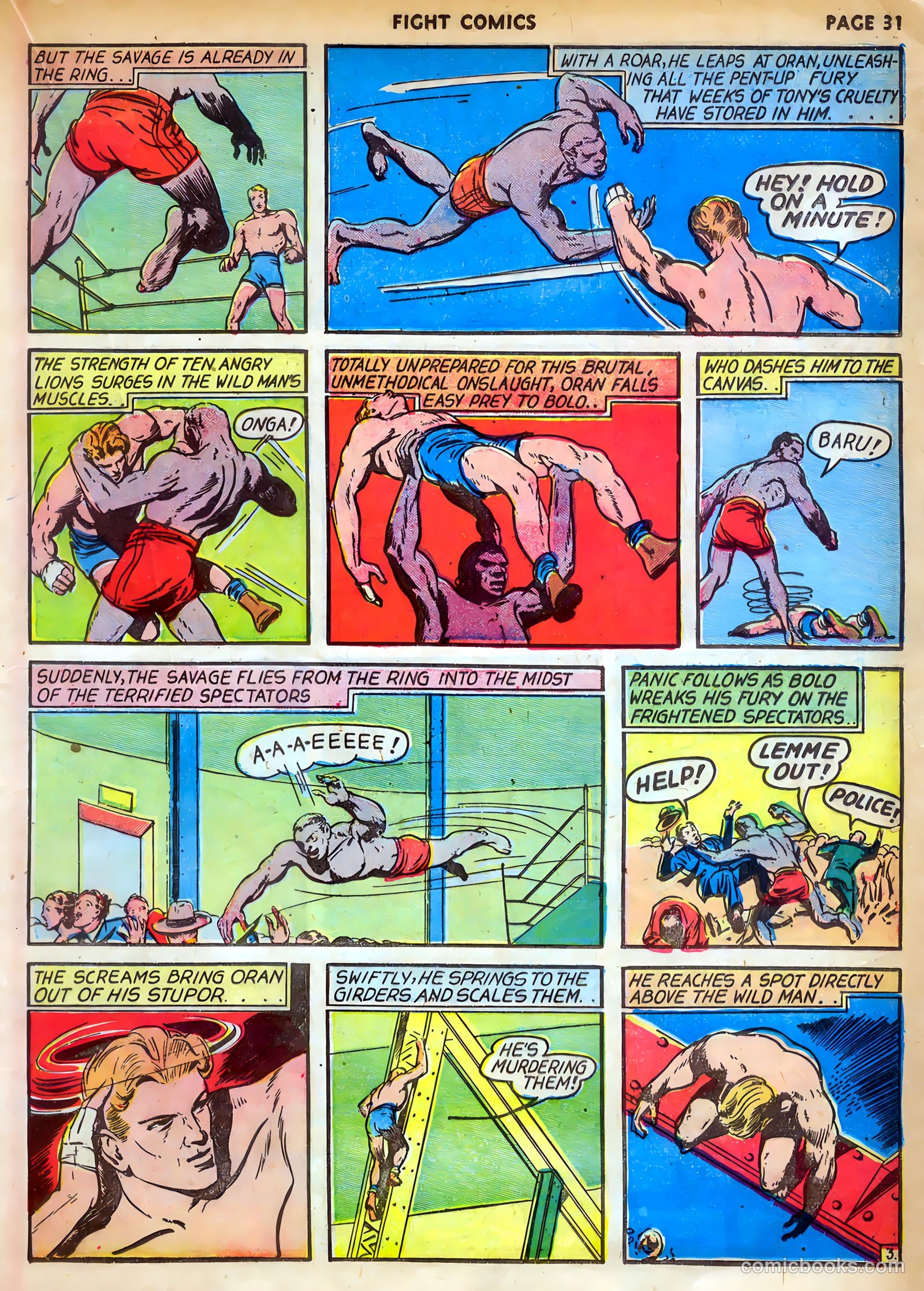 Fight Comics #8 (1940) — page 33 of 68