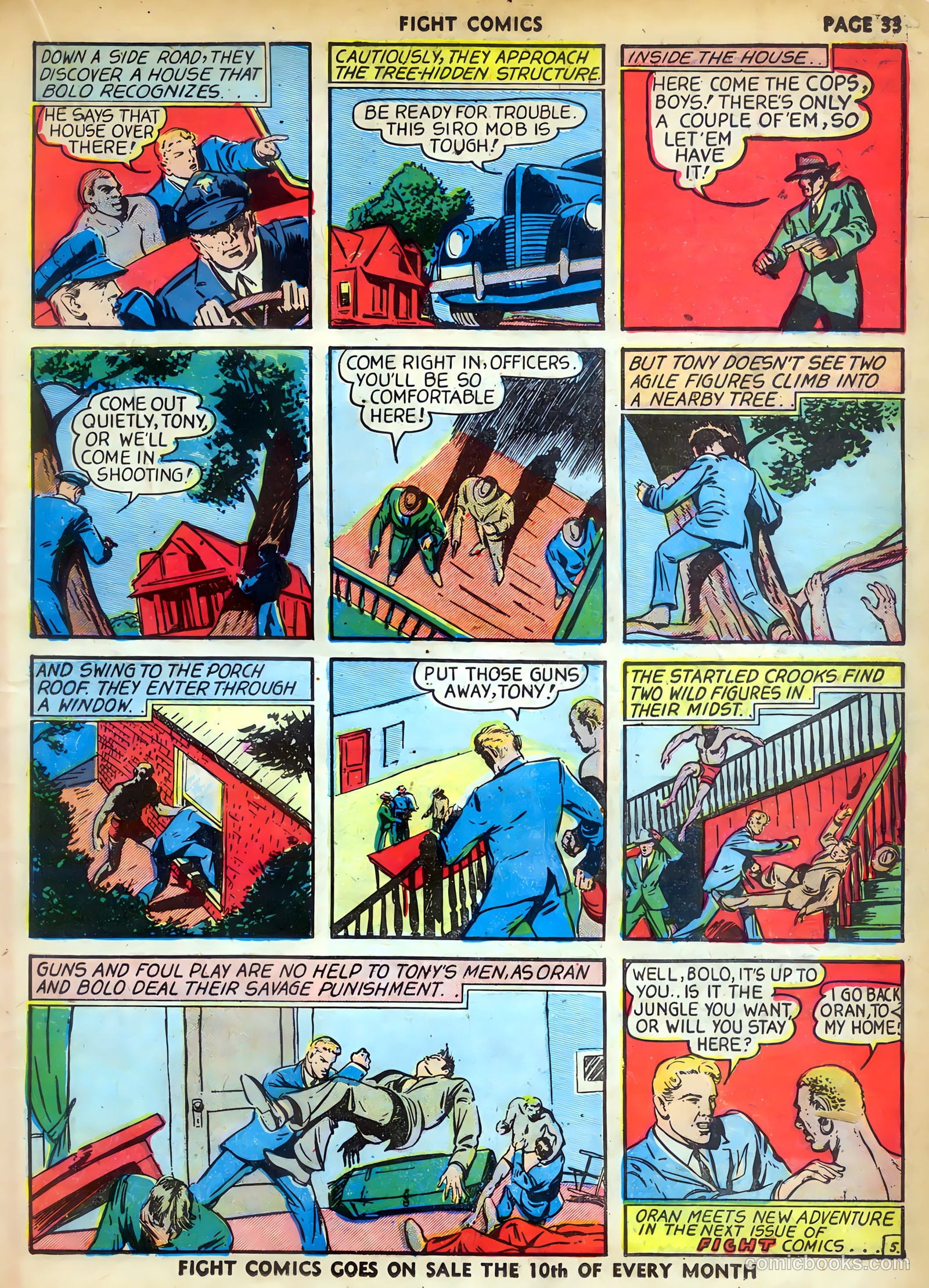 Fight Comics #8 (1940) — page 35 of 68