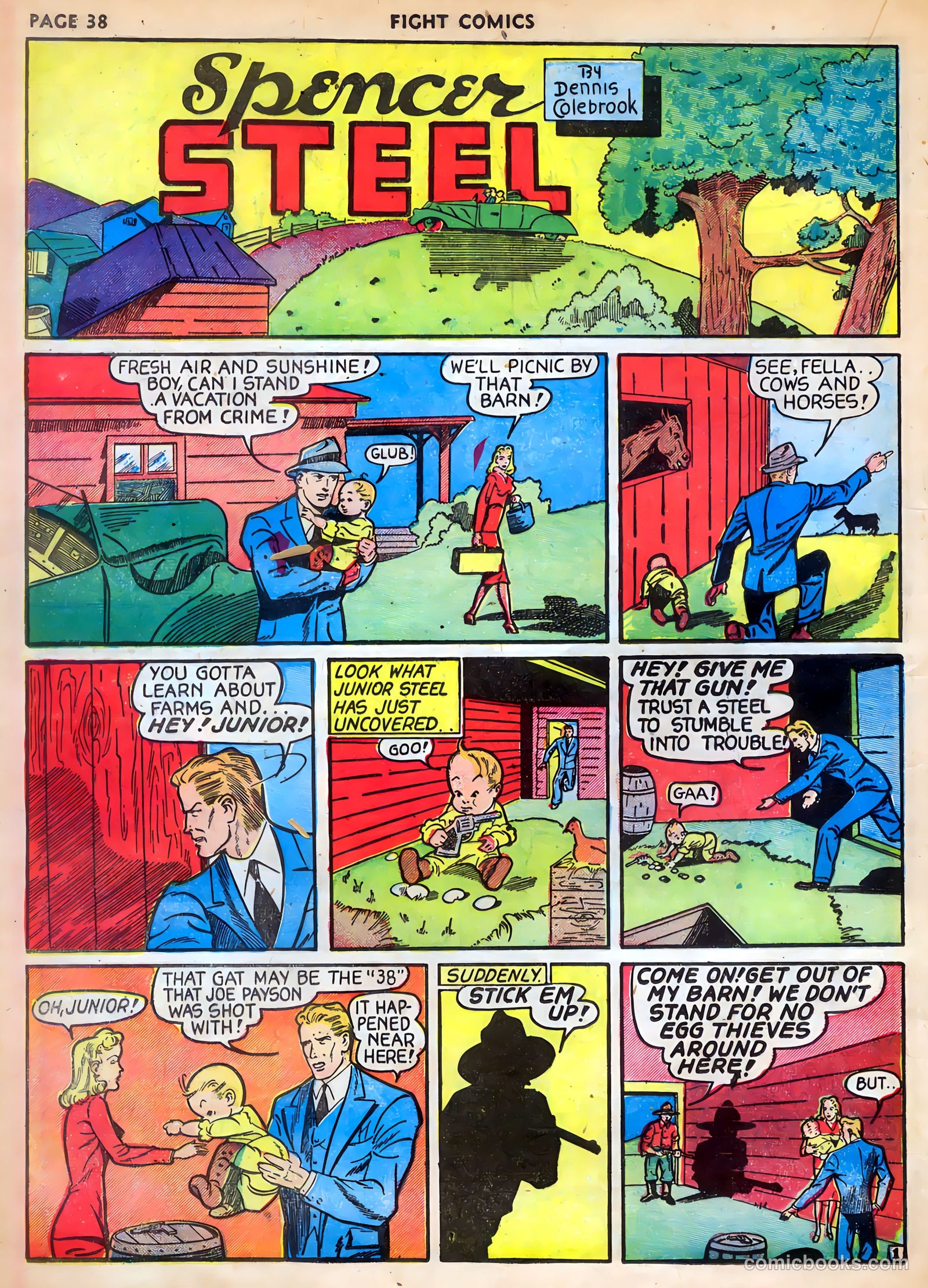 Fight Comics #8 (1940) — page 40 of 68