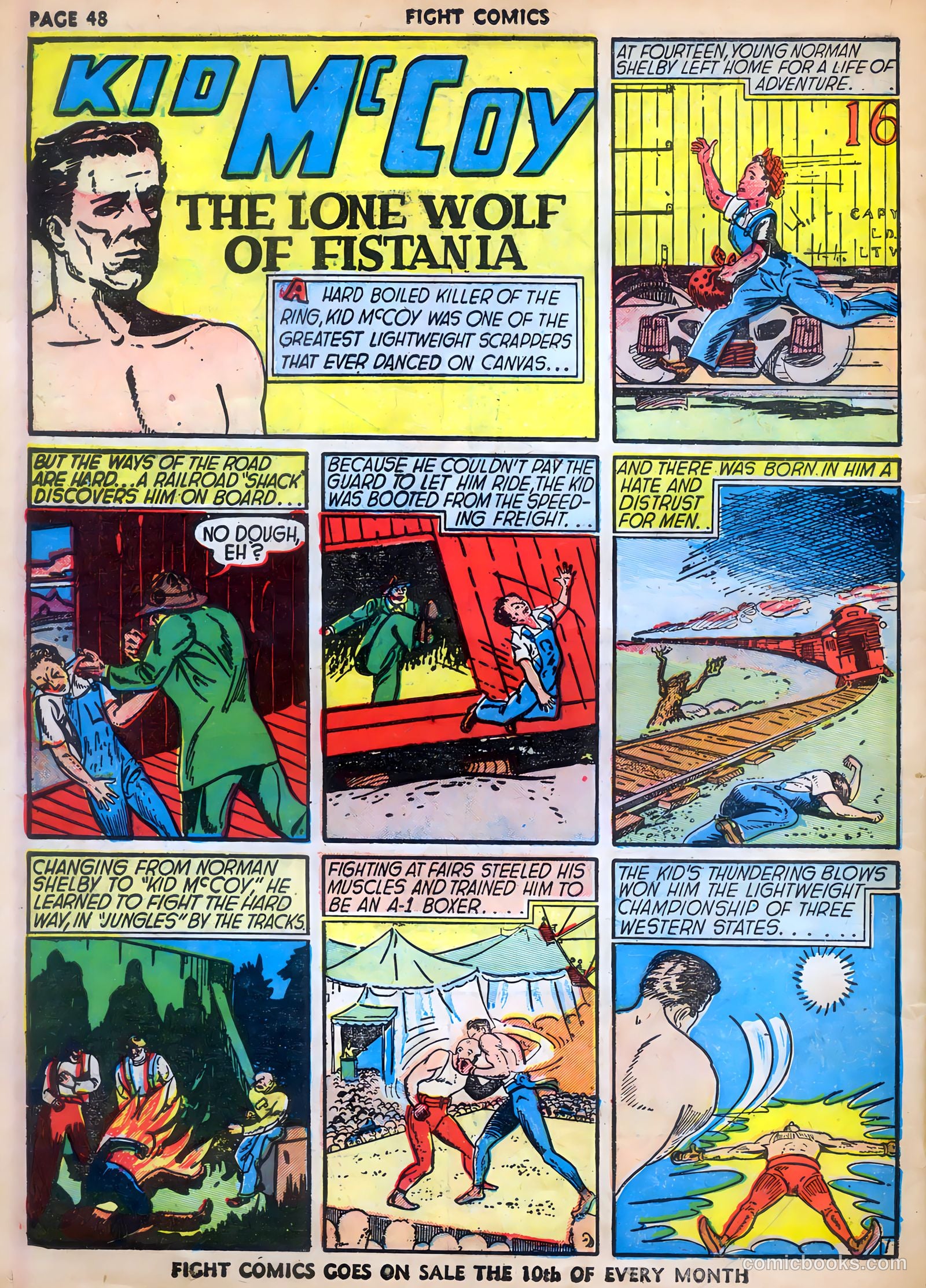Fight Comics #8 (1940) — page 50 of 68