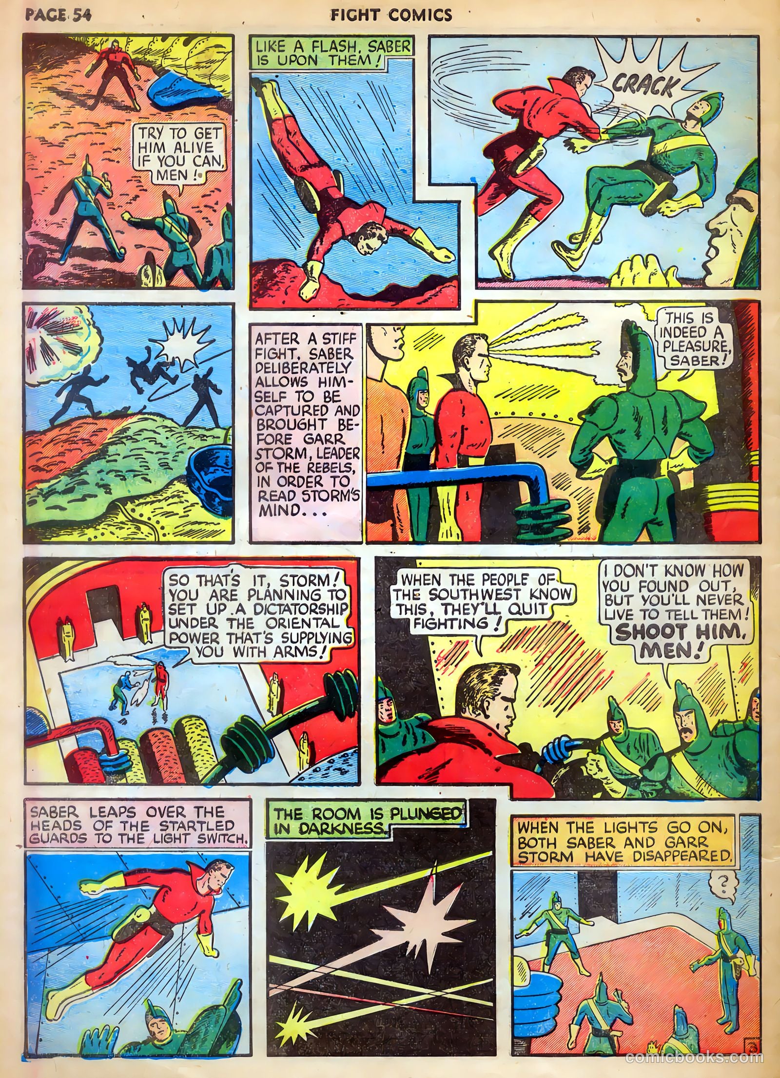 Fight Comics #8 (1940) — page 56 of 68