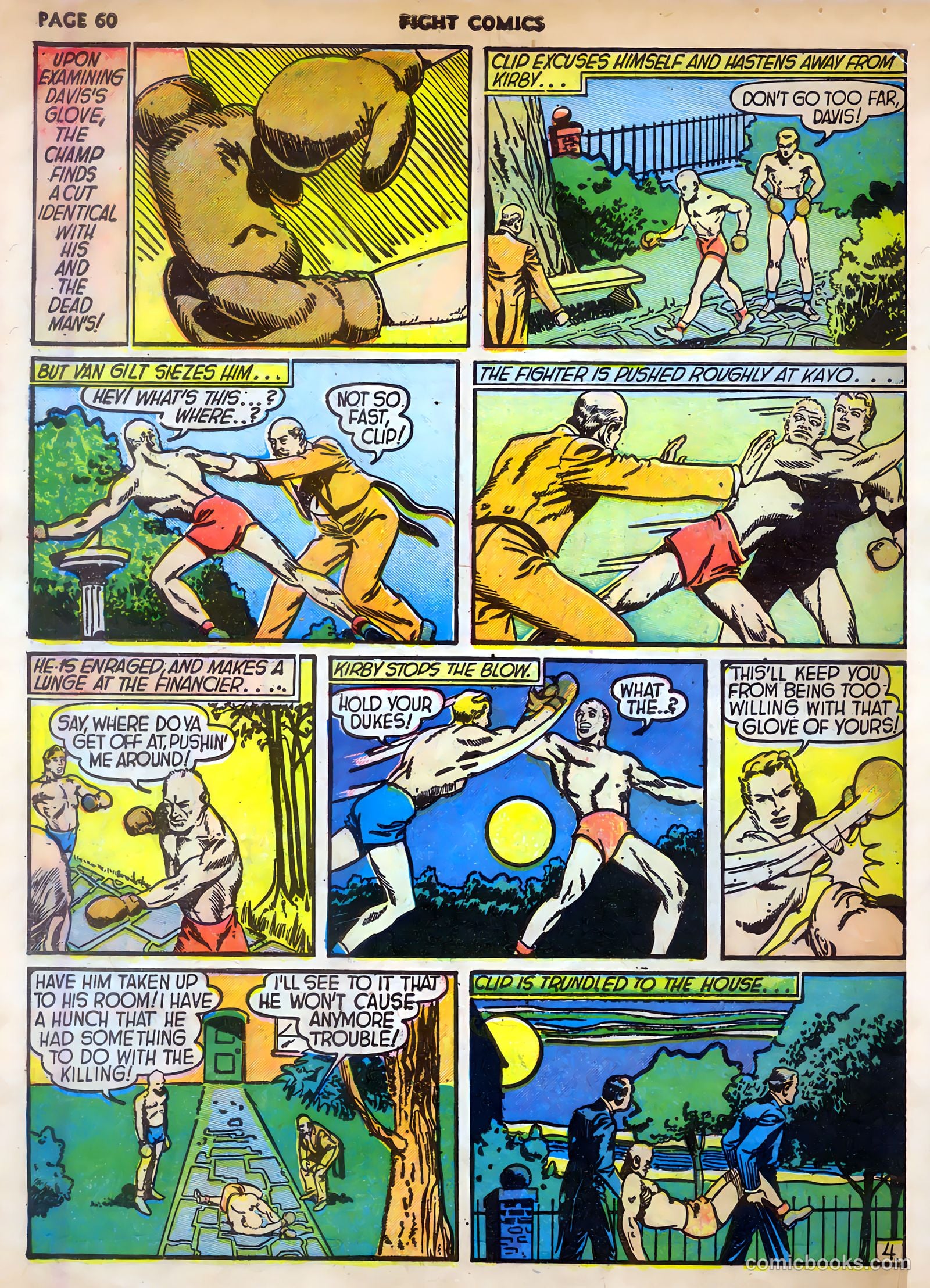 Fight Comics #8 (1940) — page 62 of 68