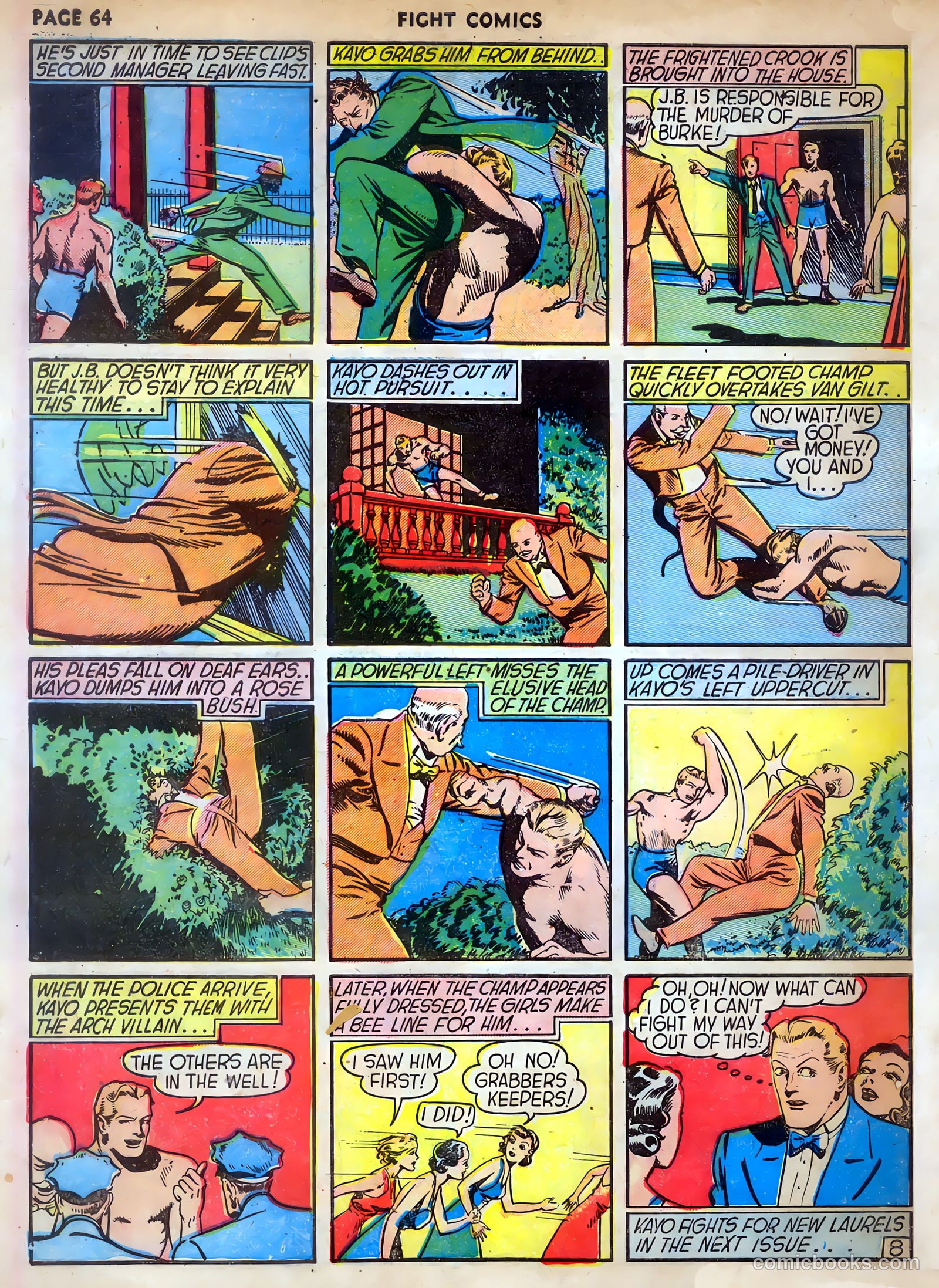 Fight Comics #8 (1940) — page 66 of 68