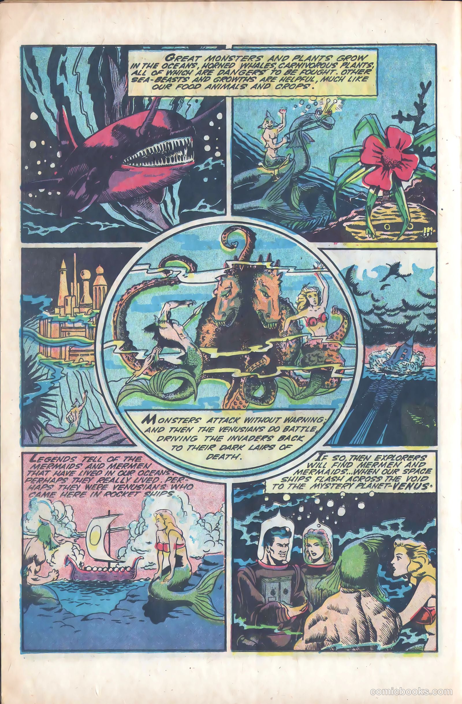 Fight Comics #80 (1952) — page 22 of 36