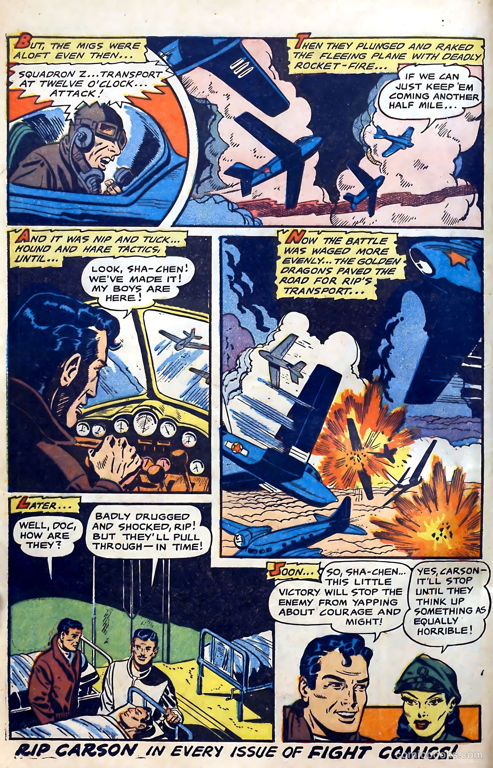 Fight Comics #81 (1952) — page 8 of 36