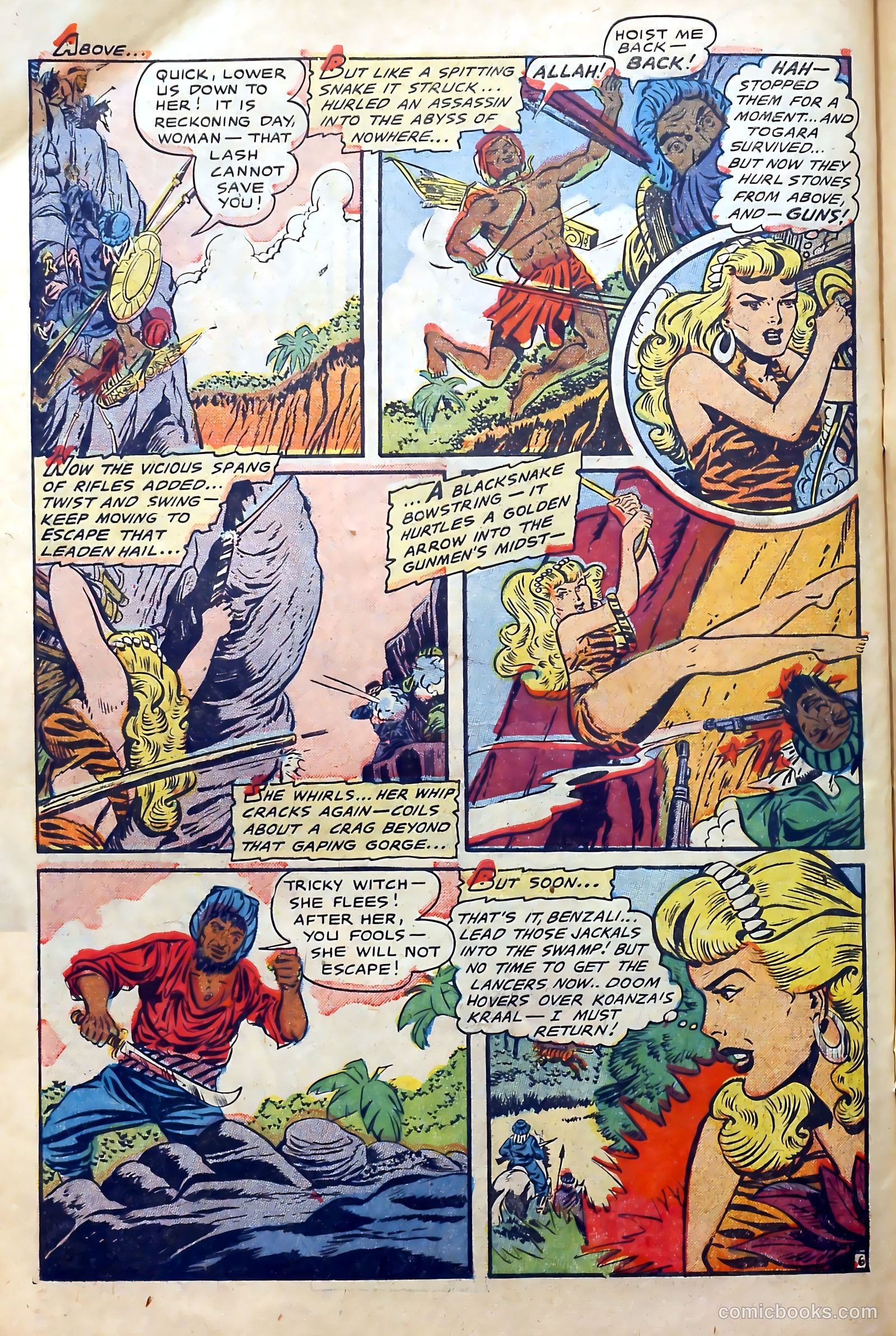 Fight Comics #81 (1952) — page 30 of 36