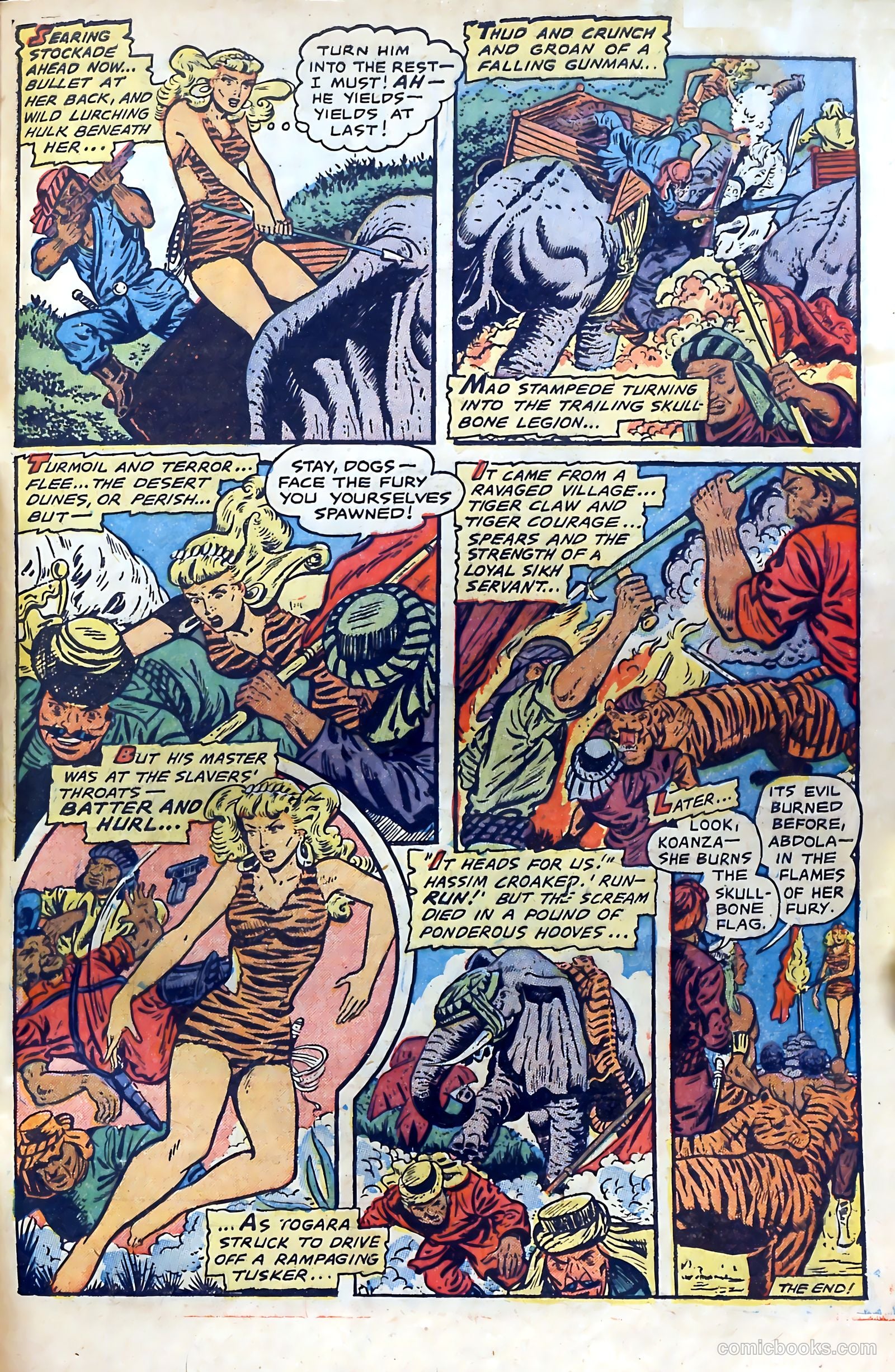 Fight Comics #81 (1952) — page 33 of 36