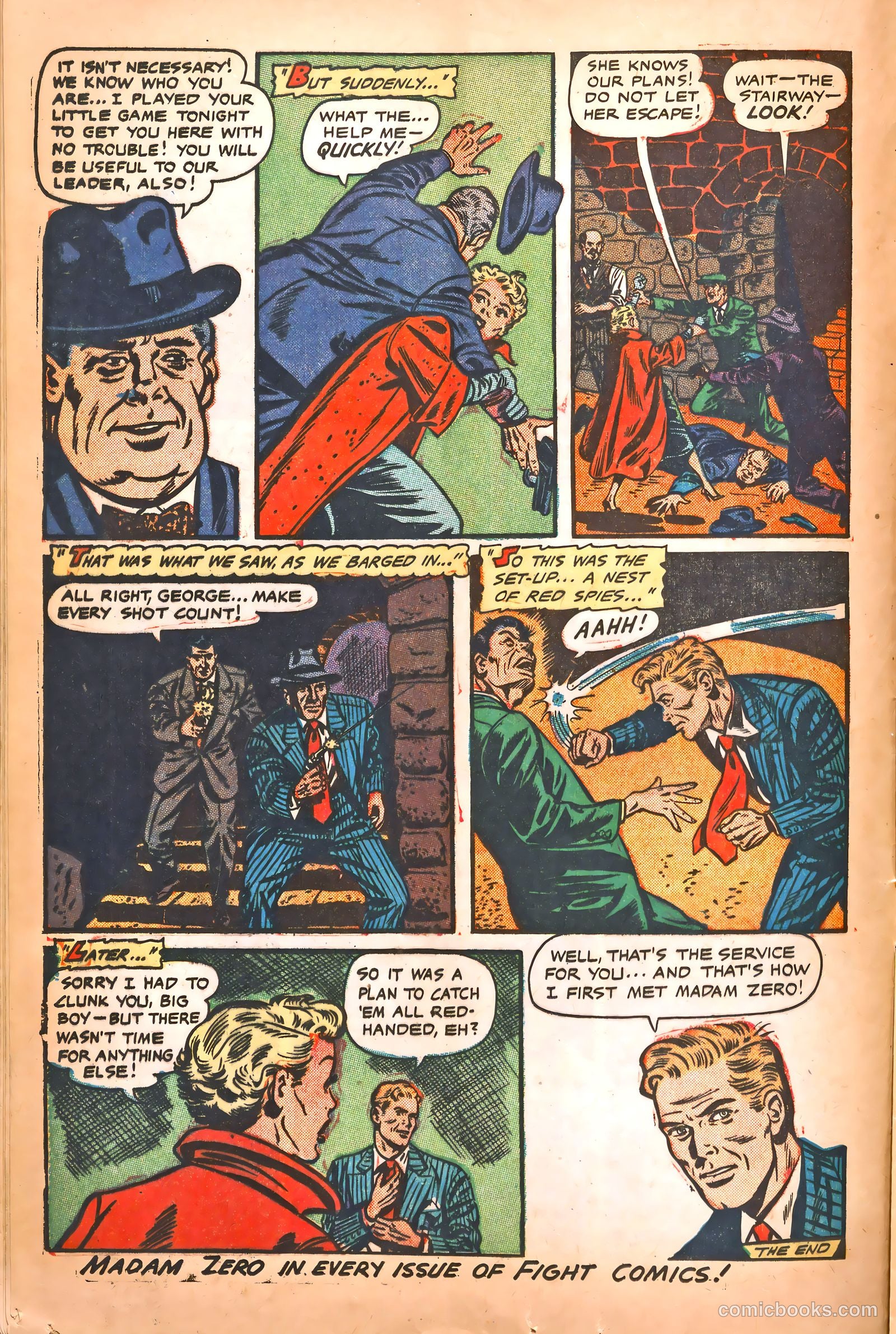Fight Comics #82 (1952) — page 16 of 37